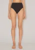 Nanushka Bente High Waist Swim Pants - Black sold by Frankie Shop