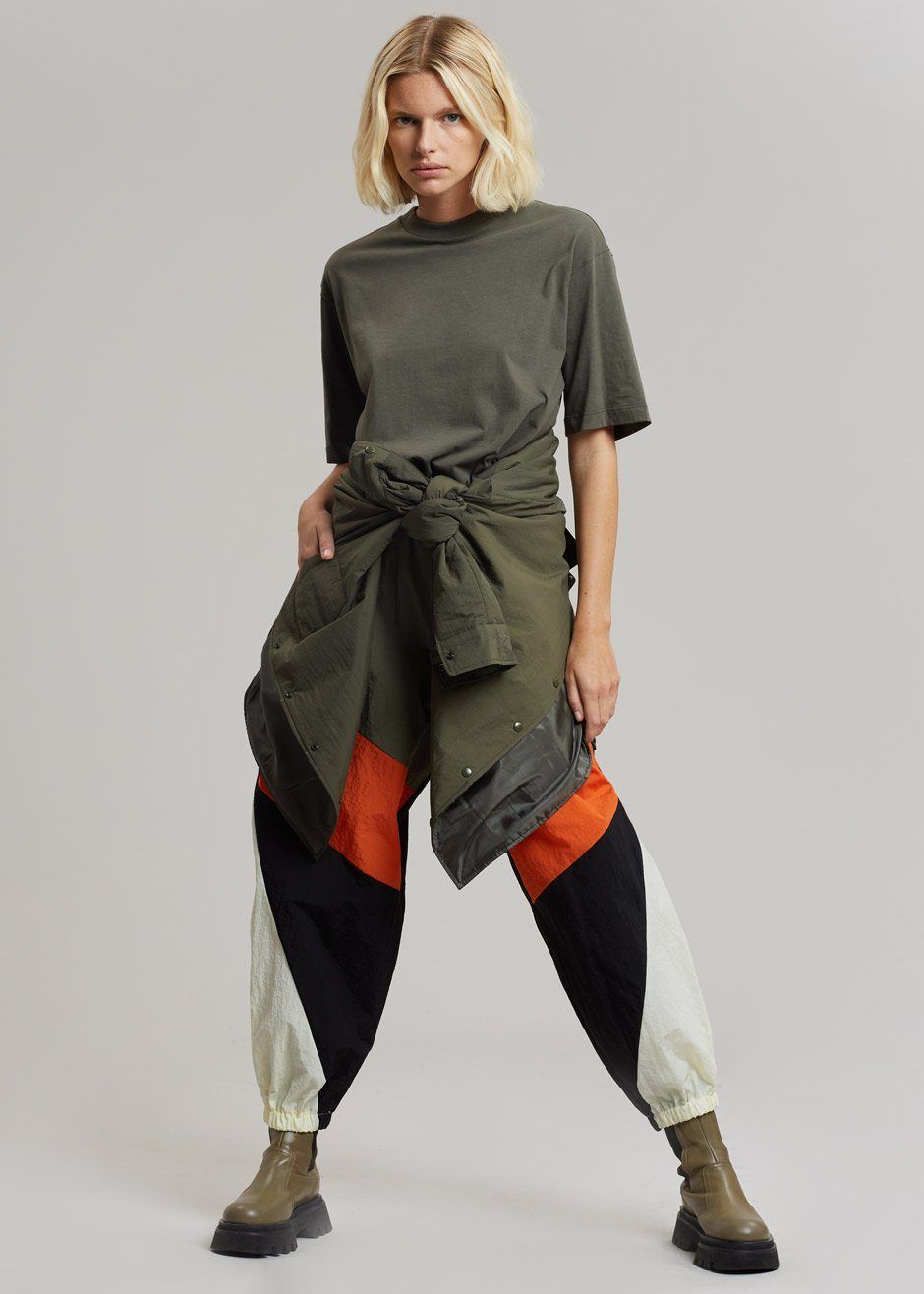 Kahlo Joggers - Orange Combo sold by Frankie Shop