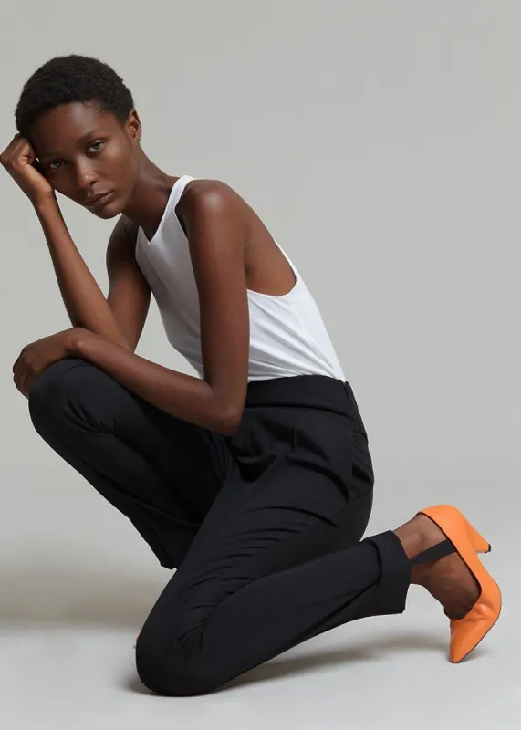 Loulou Studio Pinzon Stirrup Pants - Black sold by Frankie Shop