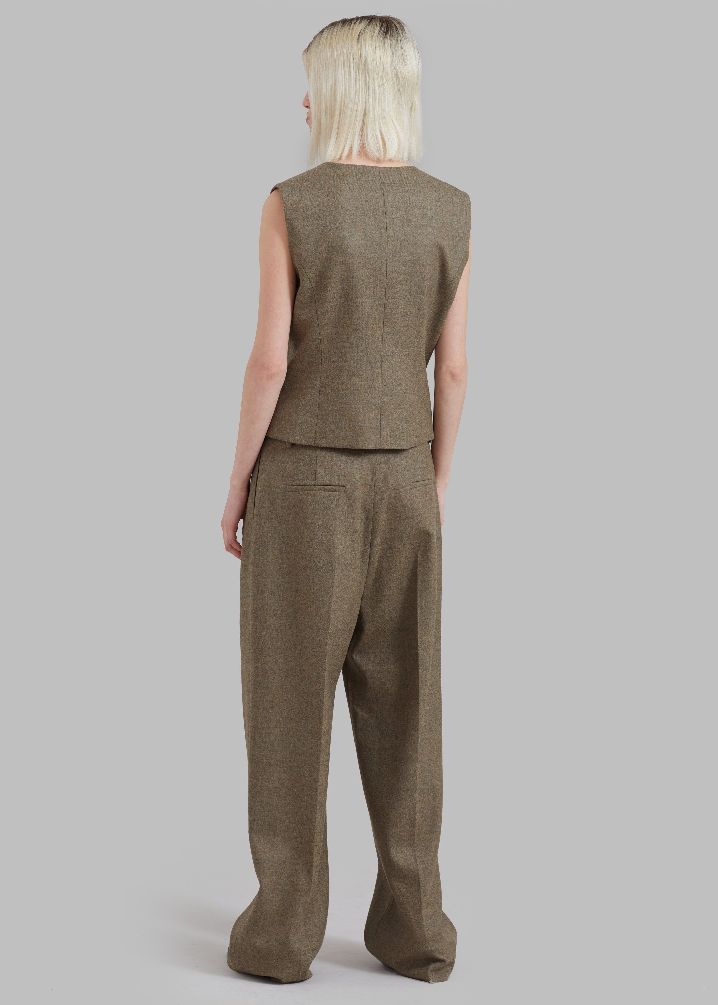 Eleanor Wool Vest - Taupe Melange sold by Frankie Shop product image thumbnail 6