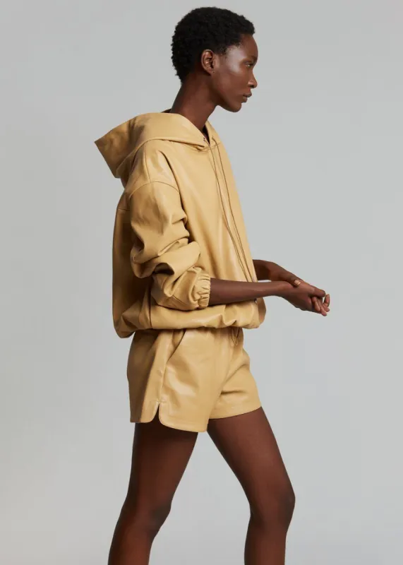 Agata Gym Shorts - Butter sold by Frankie Shop