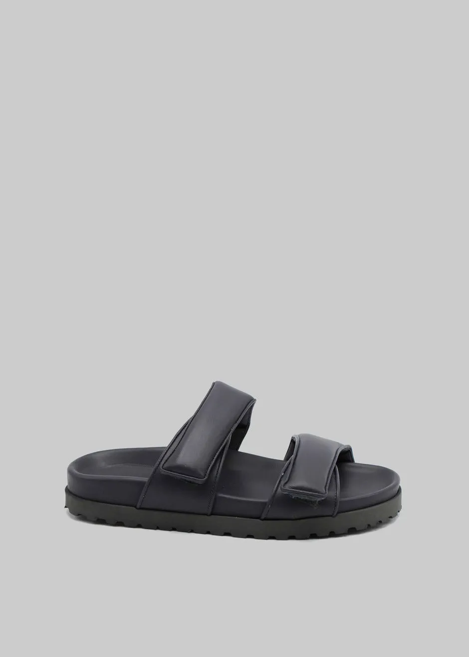 Gia x Pernille Double Strap Sandal - Anthracite sold by Frankie Shop