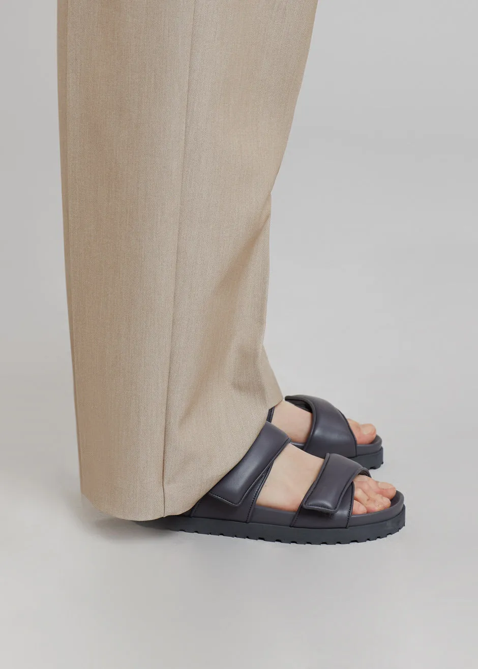 Gia x Pernille Double Strap Sandal - Anthracite sold by Frankie Shop product image thumbnail 3