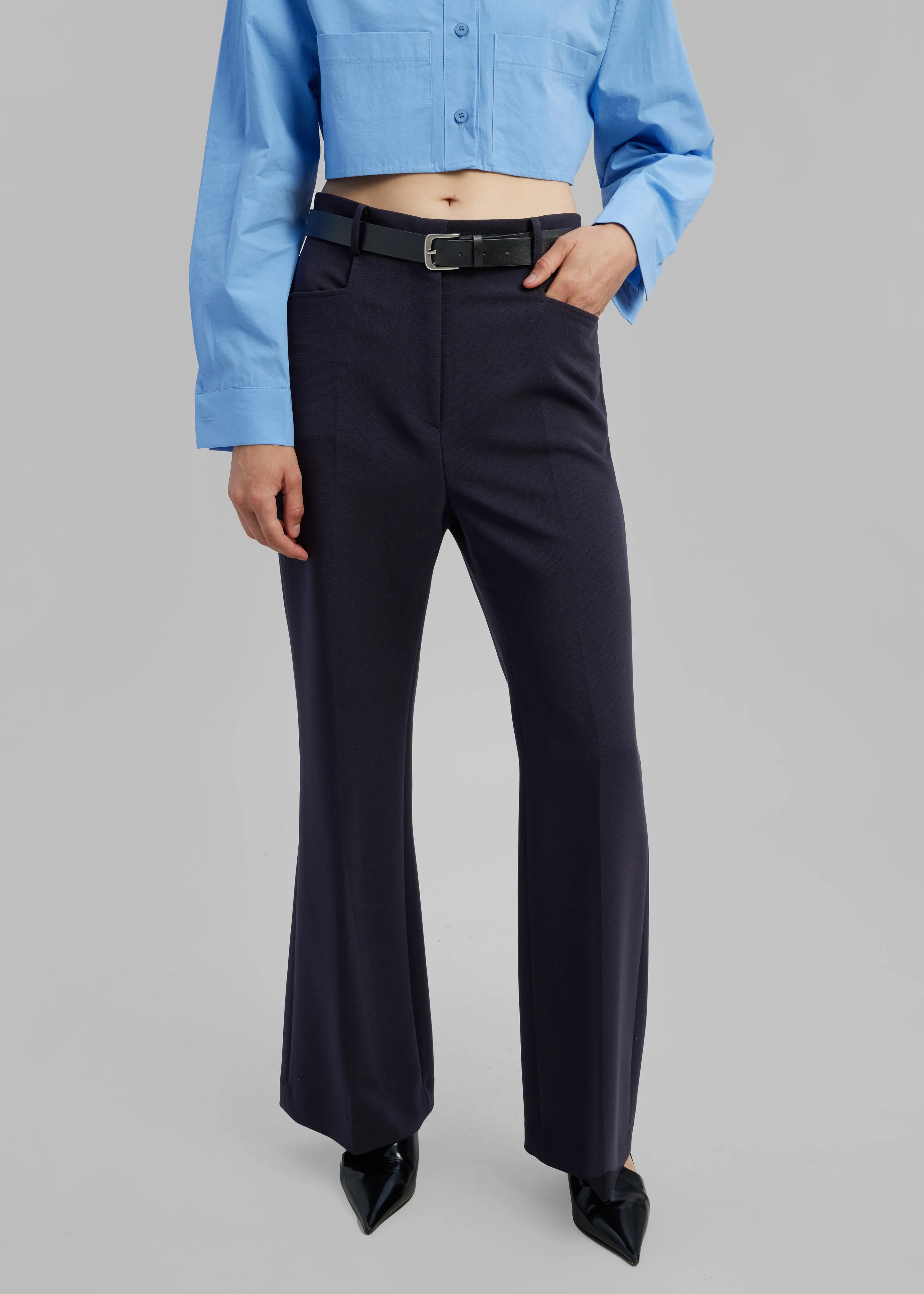 Alice Trousers - Navy sold by Frankie Shop product image thumbnail 5
