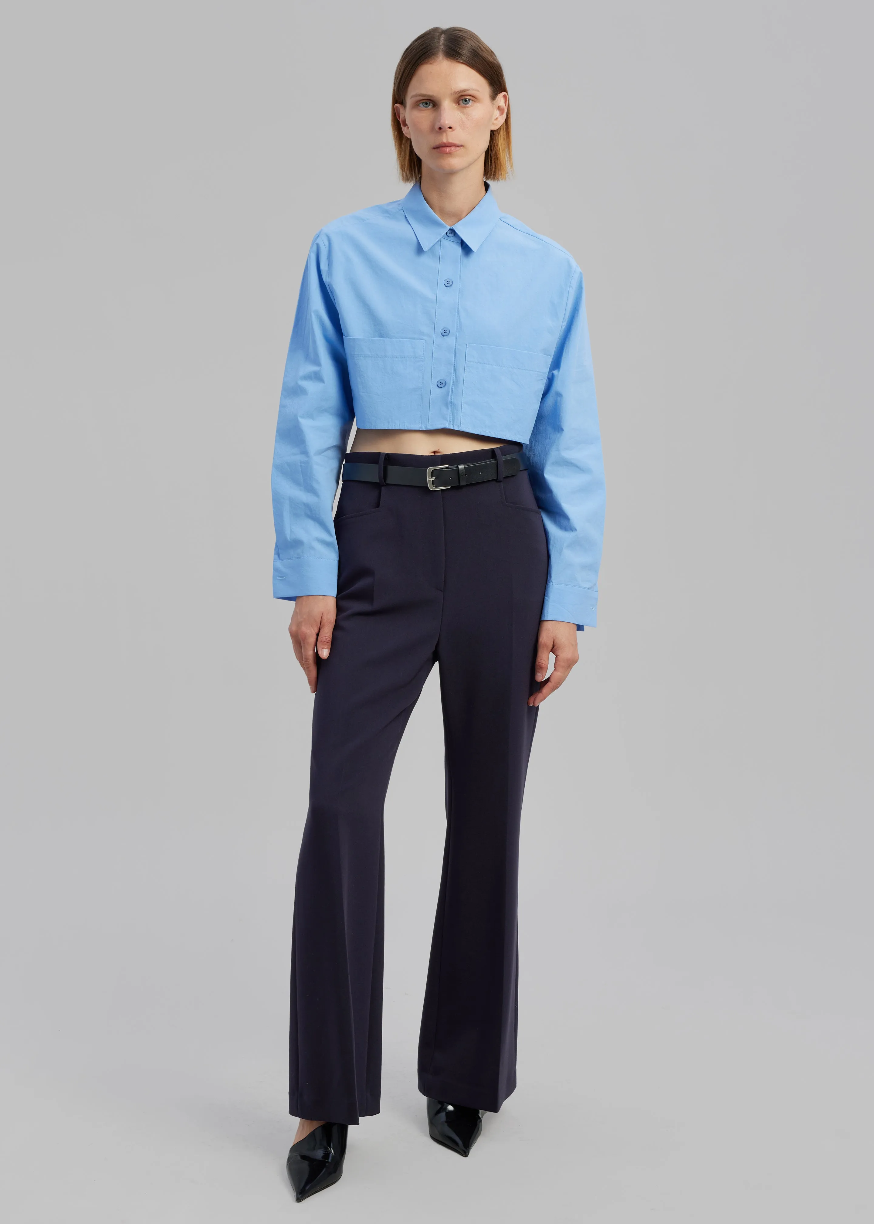 Alice Trousers - Navy sold by Frankie Shop product image thumbnail 4