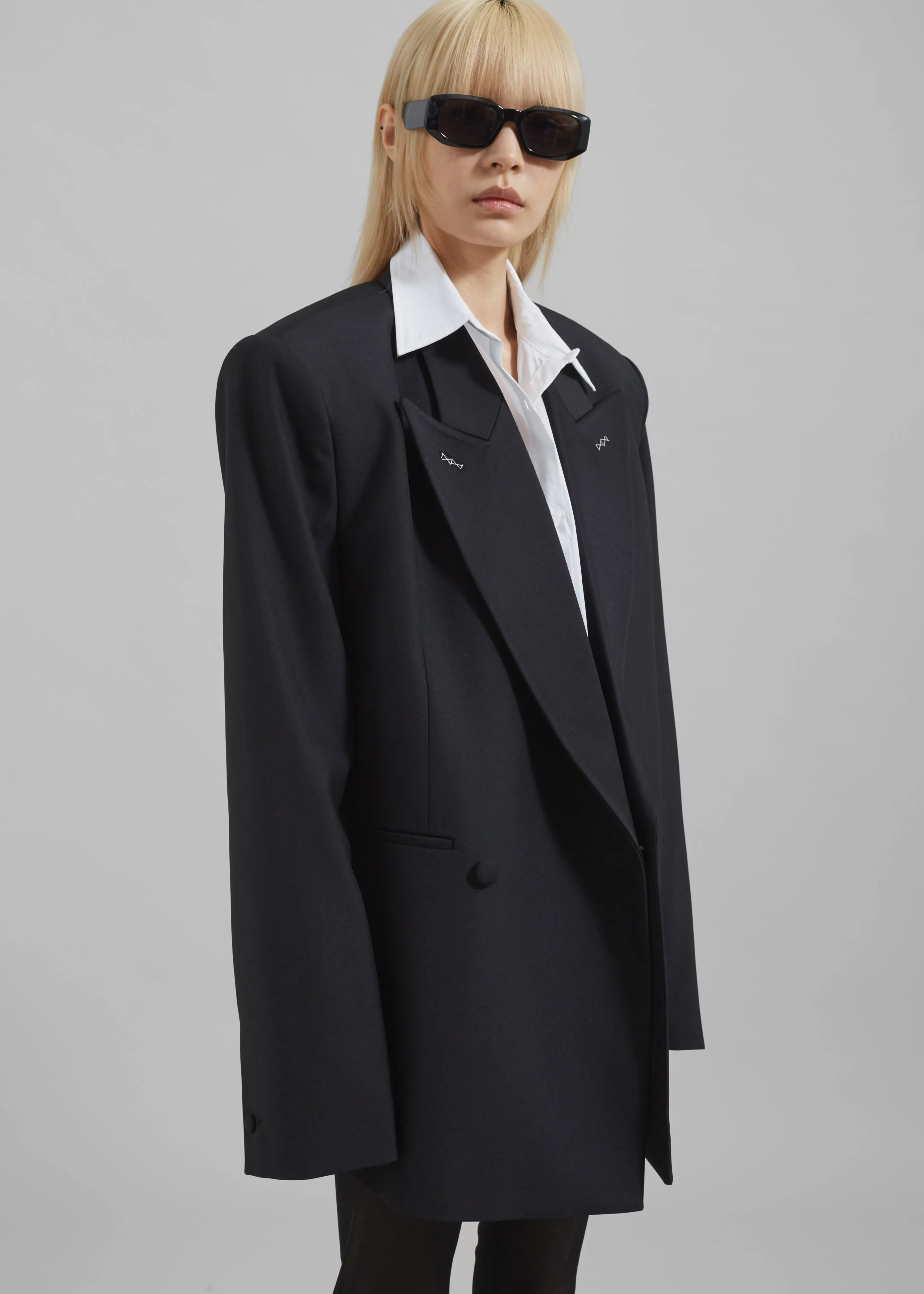 Cheyenne Padded Blazer - Black sold by Frankie Shop product image thumbnail 5