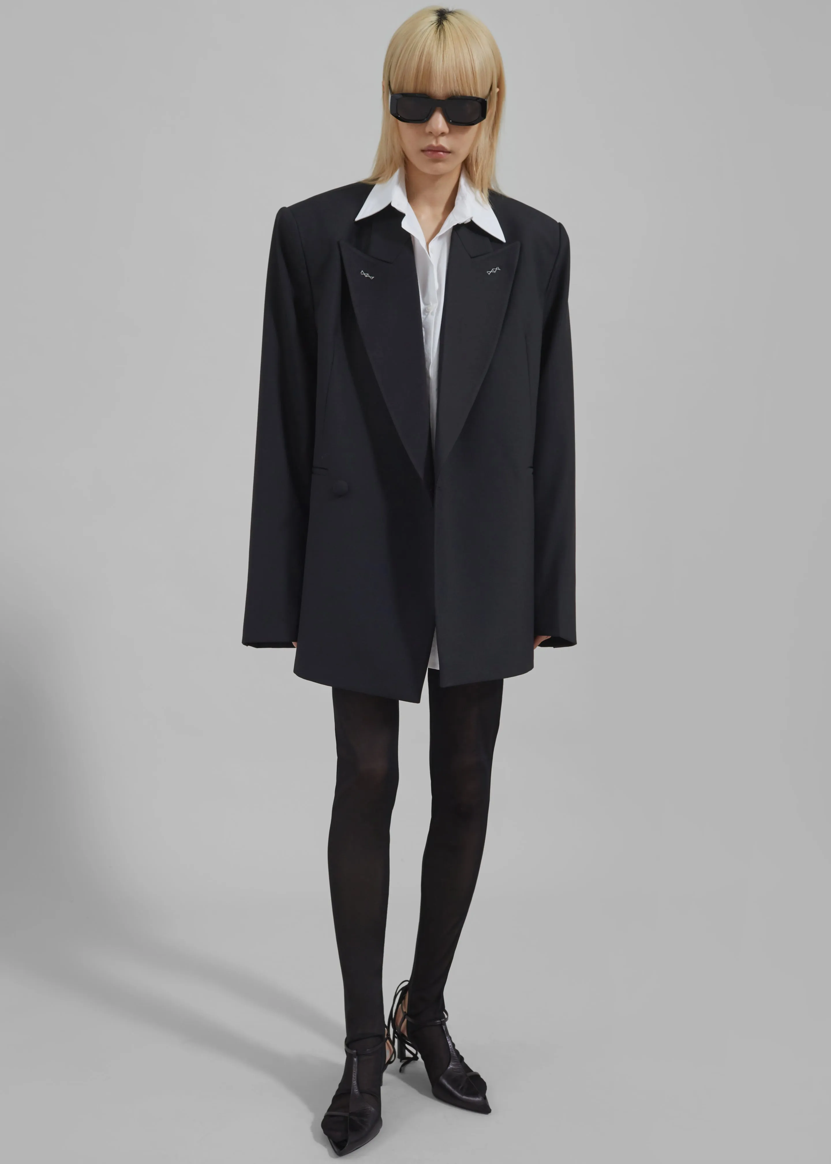 Cheyenne Padded Blazer - Black sold by Frankie Shop product image thumbnail 4