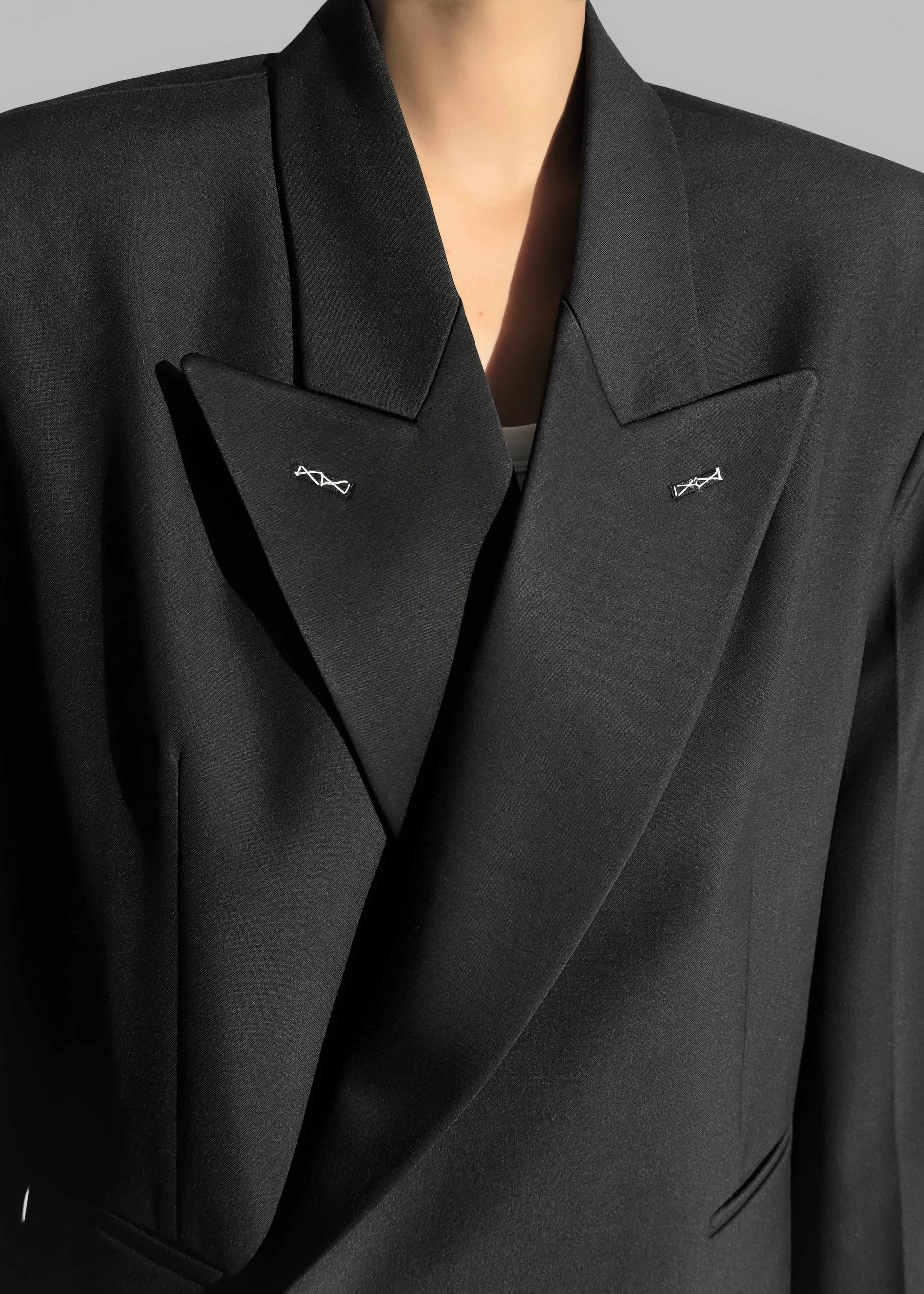 Cheyenne Padded Blazer - Black sold by Frankie Shop product image thumbnail 3