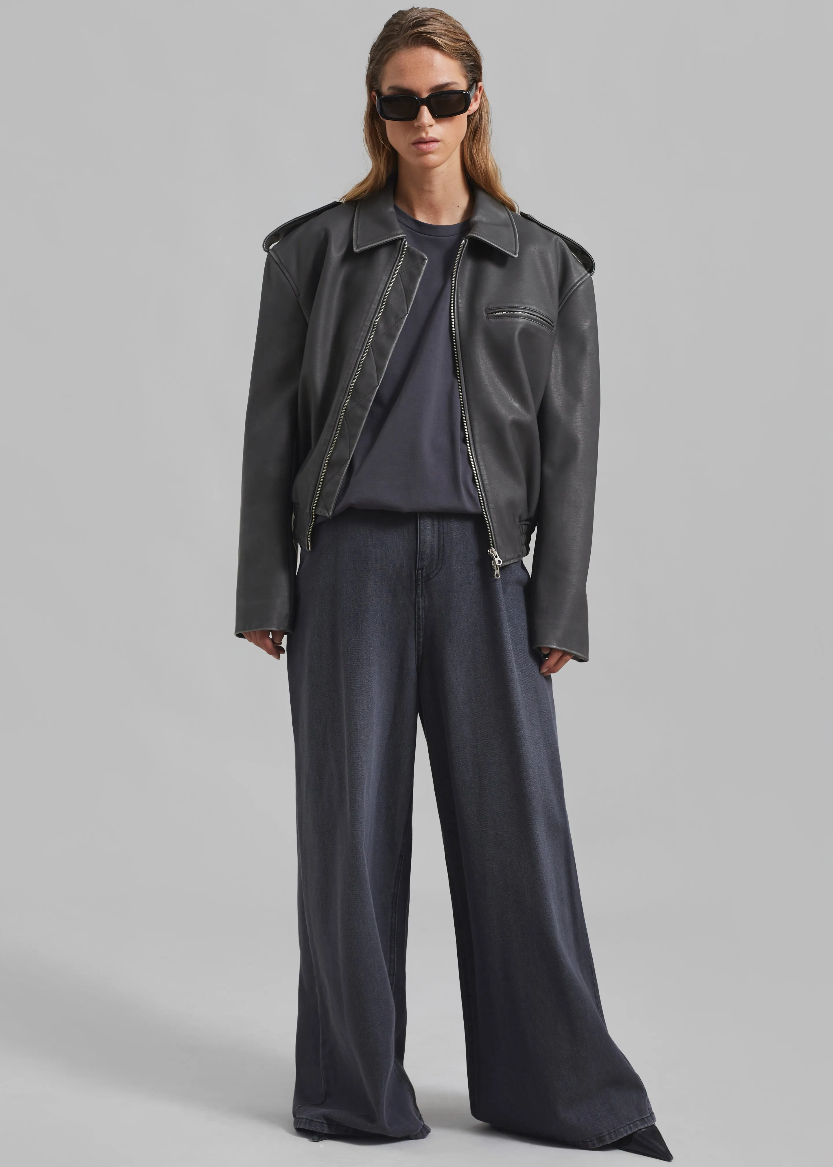 Malvina Bomber - Grey sold by Frankie Shop product image thumbnail 4