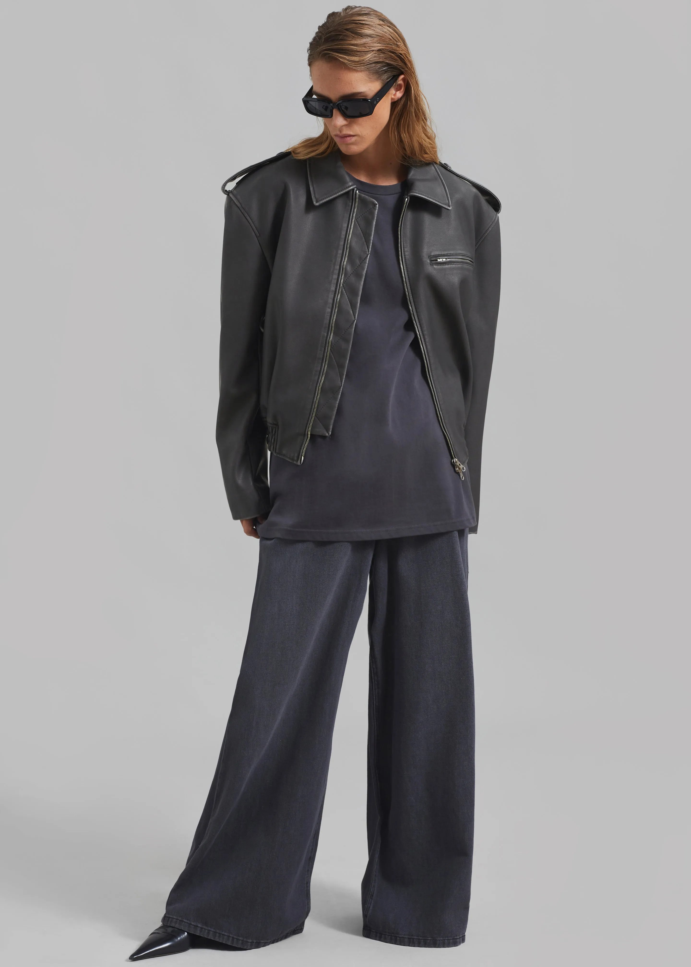 Malvina Bomber - Grey sold by Frankie Shop product image thumbnail 2