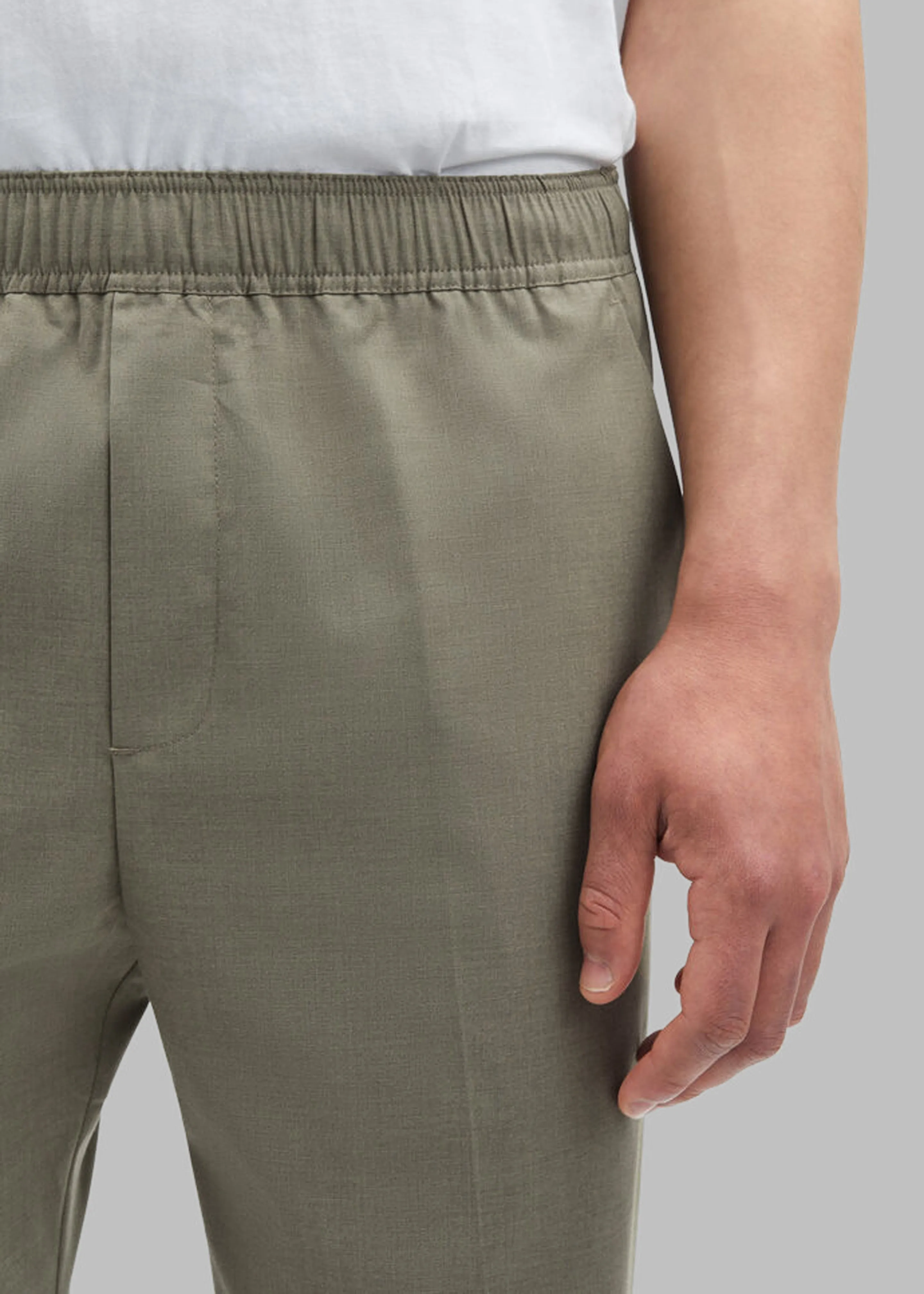 Samsøe Samsøe Sajabari X Trousers - Dusty Olive sold by Frankie Shop product image thumbnail 2