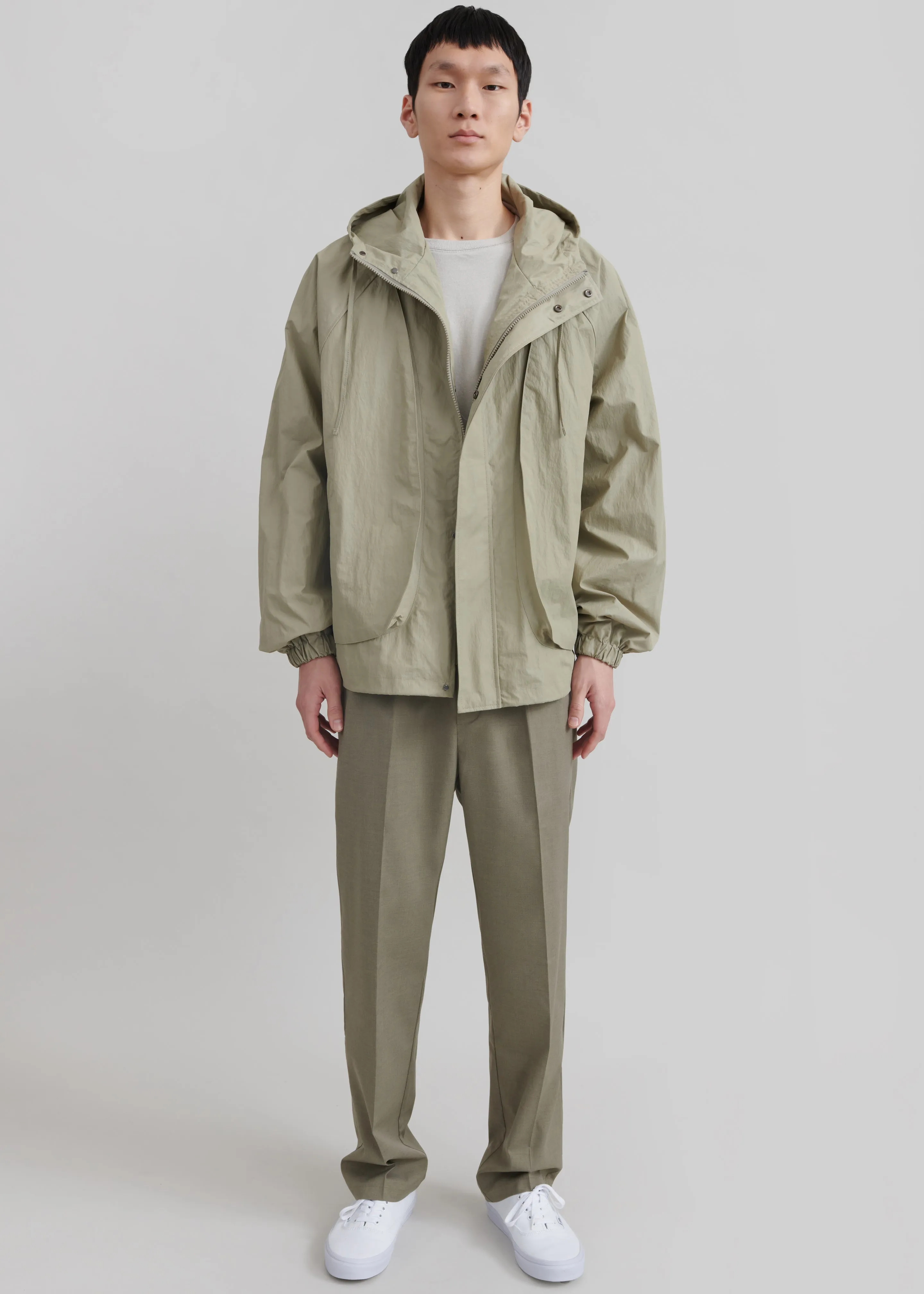 Samsøe Samsøe Sajabari X Trousers - Dusty Olive sold by Frankie Shop product image thumbnail 5