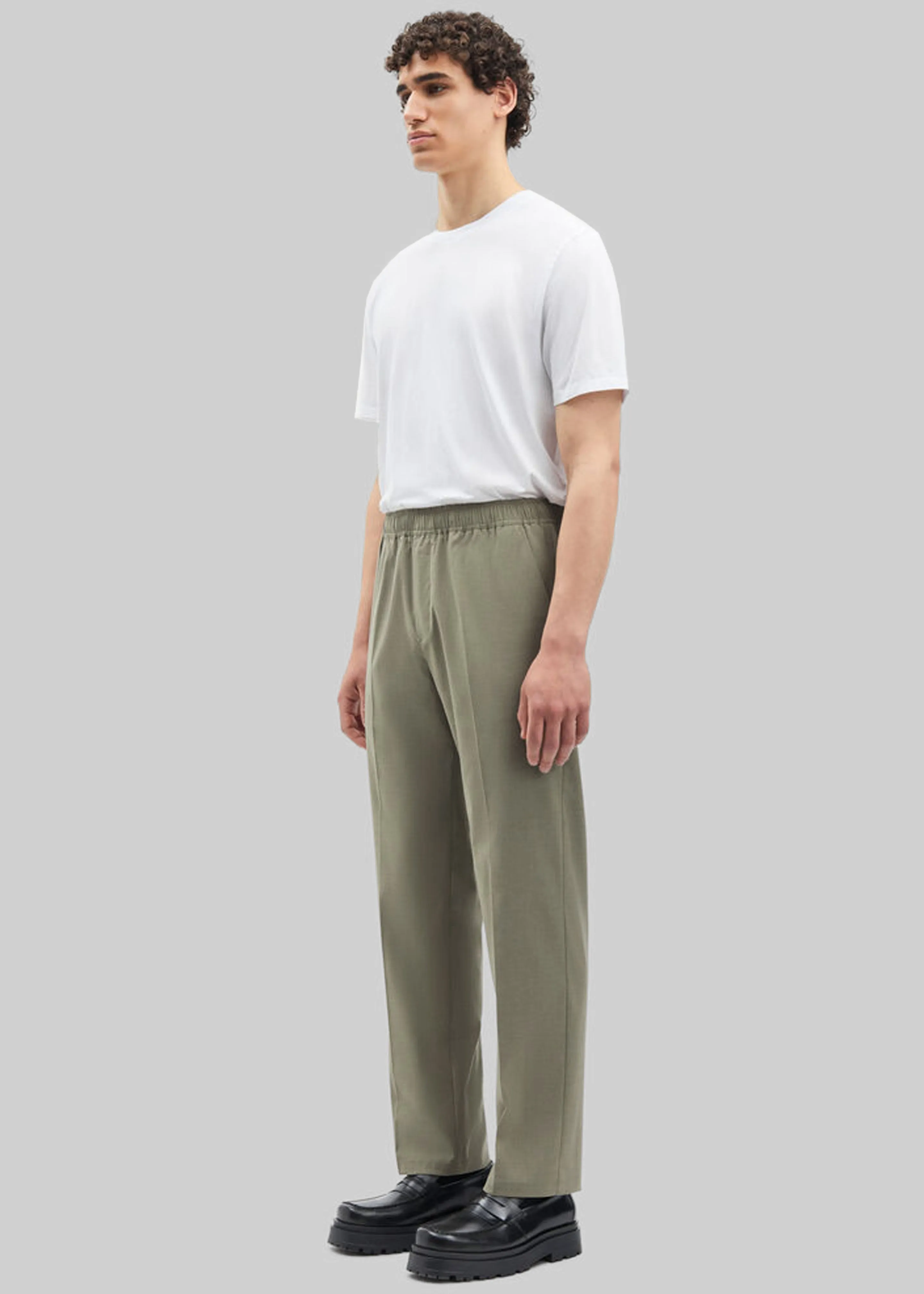 Samsøe Samsøe Sajabari X Trousers - Dusty Olive sold by Frankie Shop product image thumbnail 4