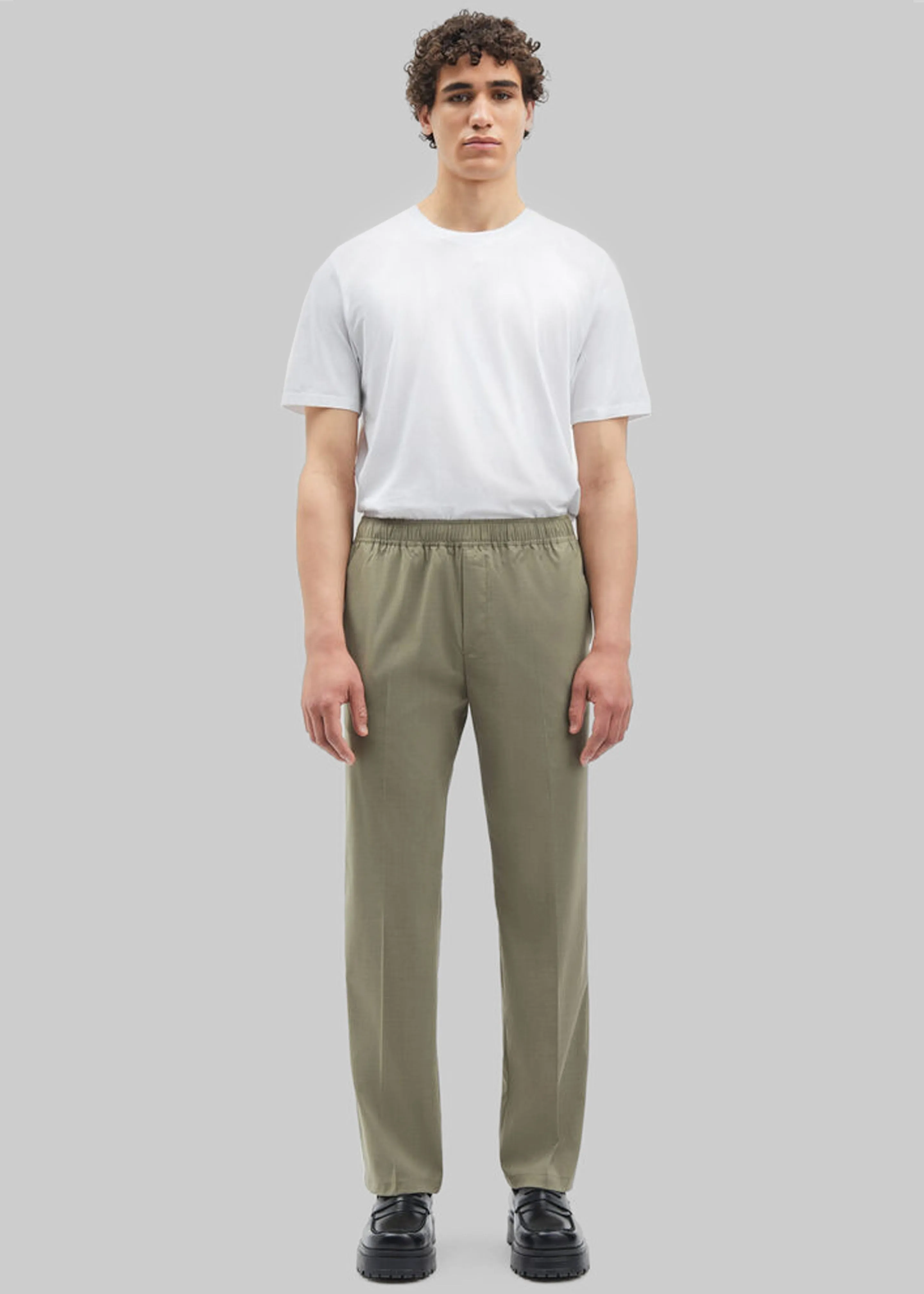 Samsøe Samsøe Sajabari X Trousers - Dusty Olive sold by Frankie Shop product image thumbnail 3