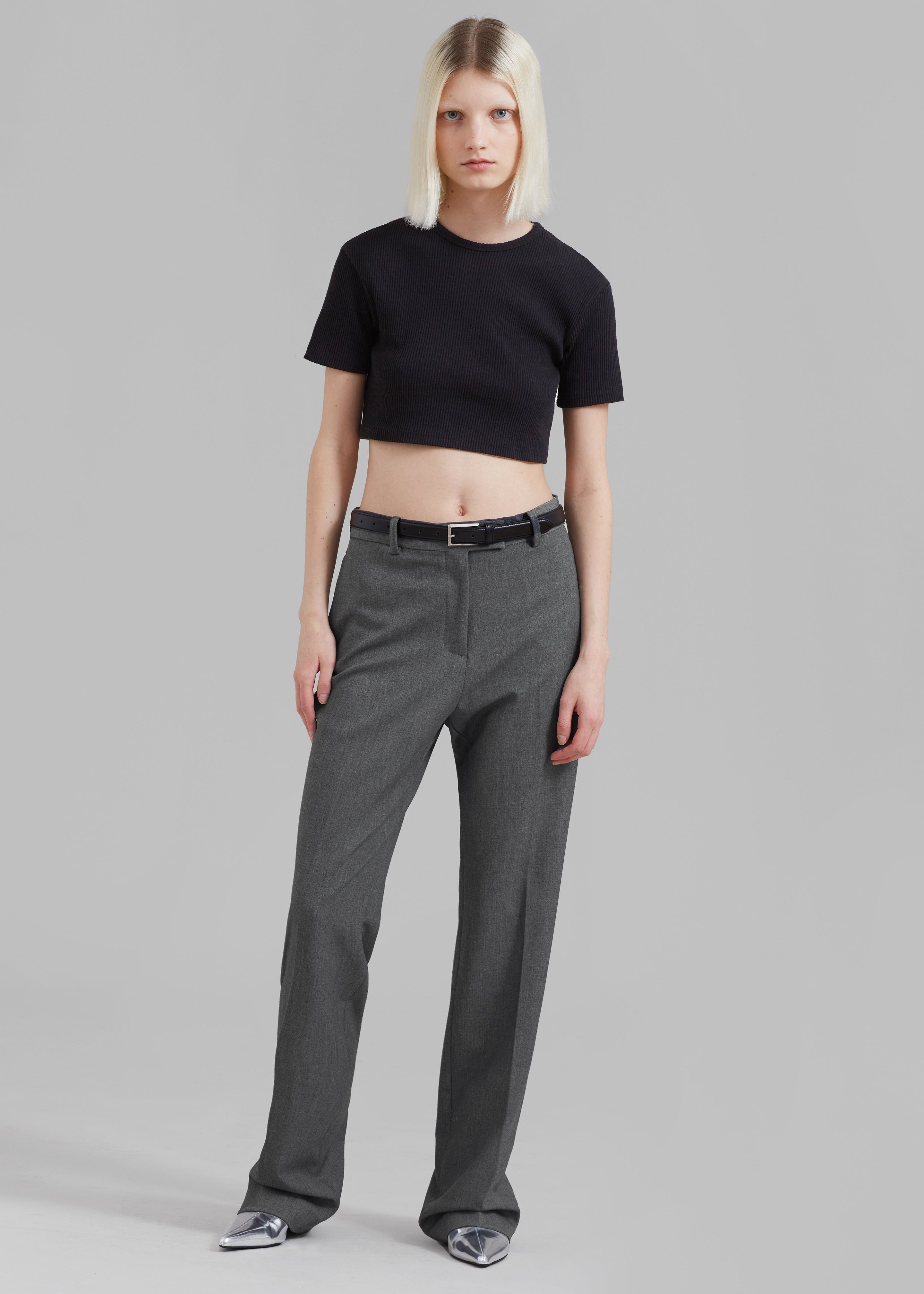 Kolari Straight Pants - Grey sold by Frankie Shop product image thumbnail 6