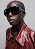Port Tanger Gambia Sunglasses - Black Acetate/Black Lens sold by Frankie Shop