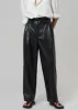 Pernille Faux Leather Pants - Black sold by Frankie Shop