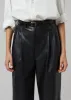 Pernille Faux Leather Pants - Black sold by Frankie Shop