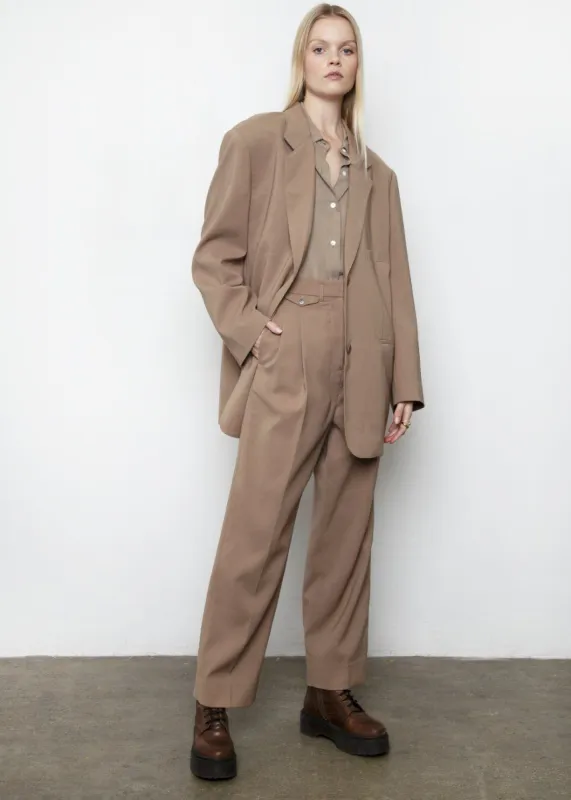 Pernille Boy Pants - Brown made by Frankie Shop