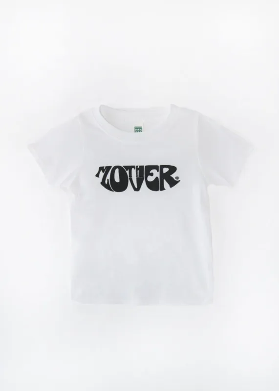 MOTHER LOVER Baby Tee - White made by Frankie Shop