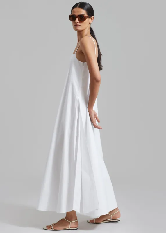 Alyssa Tank Maxi Dress - White sold by Frankie Shop