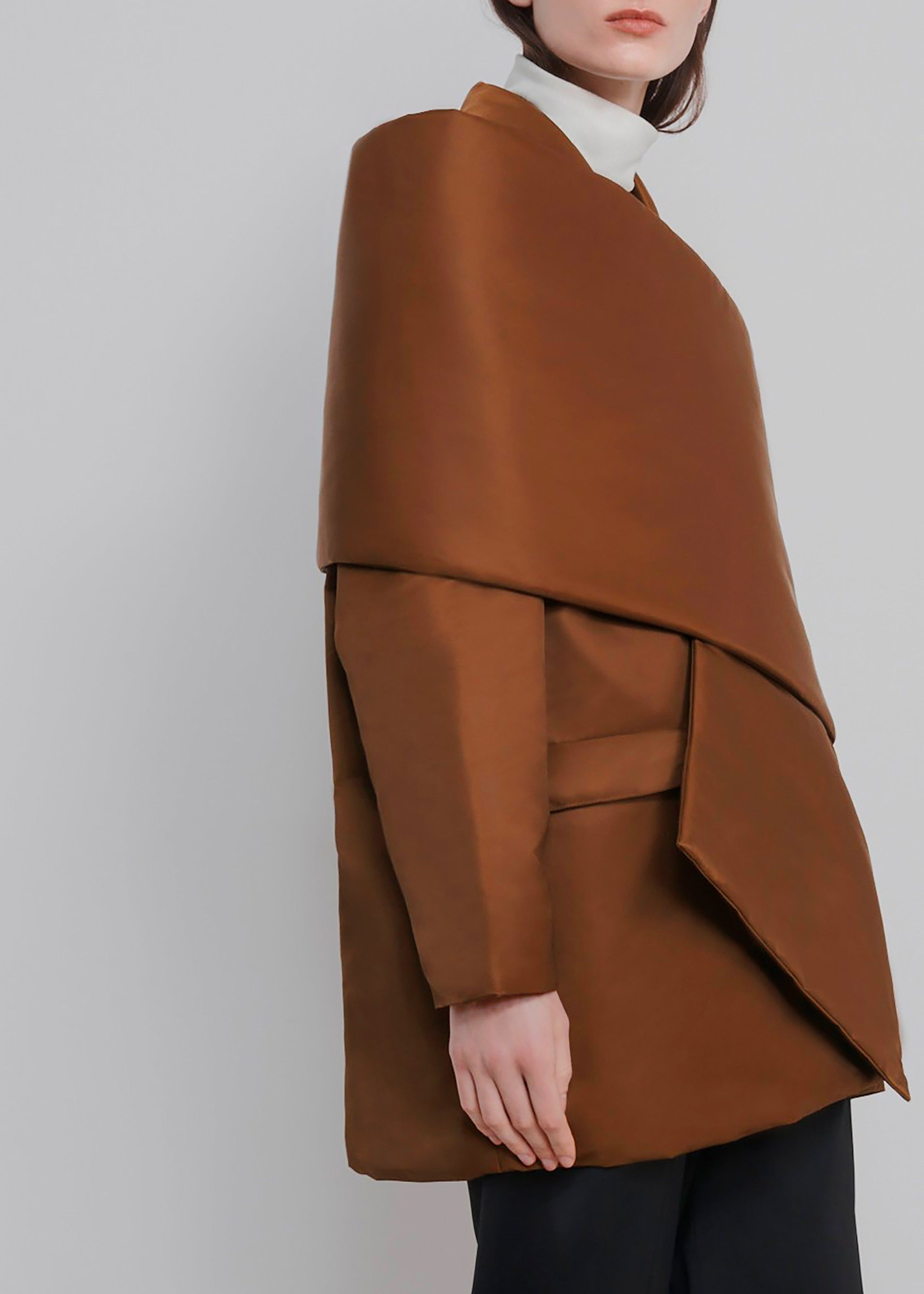 【LOULOUSEOUL】Rose Latte Slim Dress (Scarf Set / Brown) $_12.JPG?set_id=880000500F
