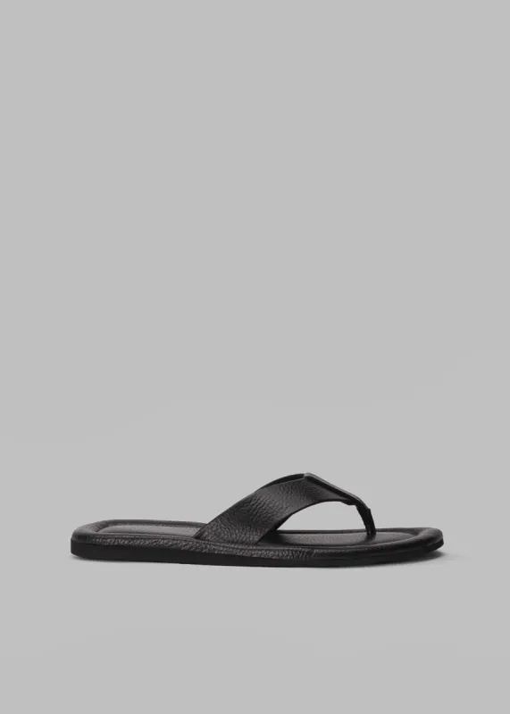 Proenza Schouler Cooper Flip Flops - Black sold by Frankie Shop