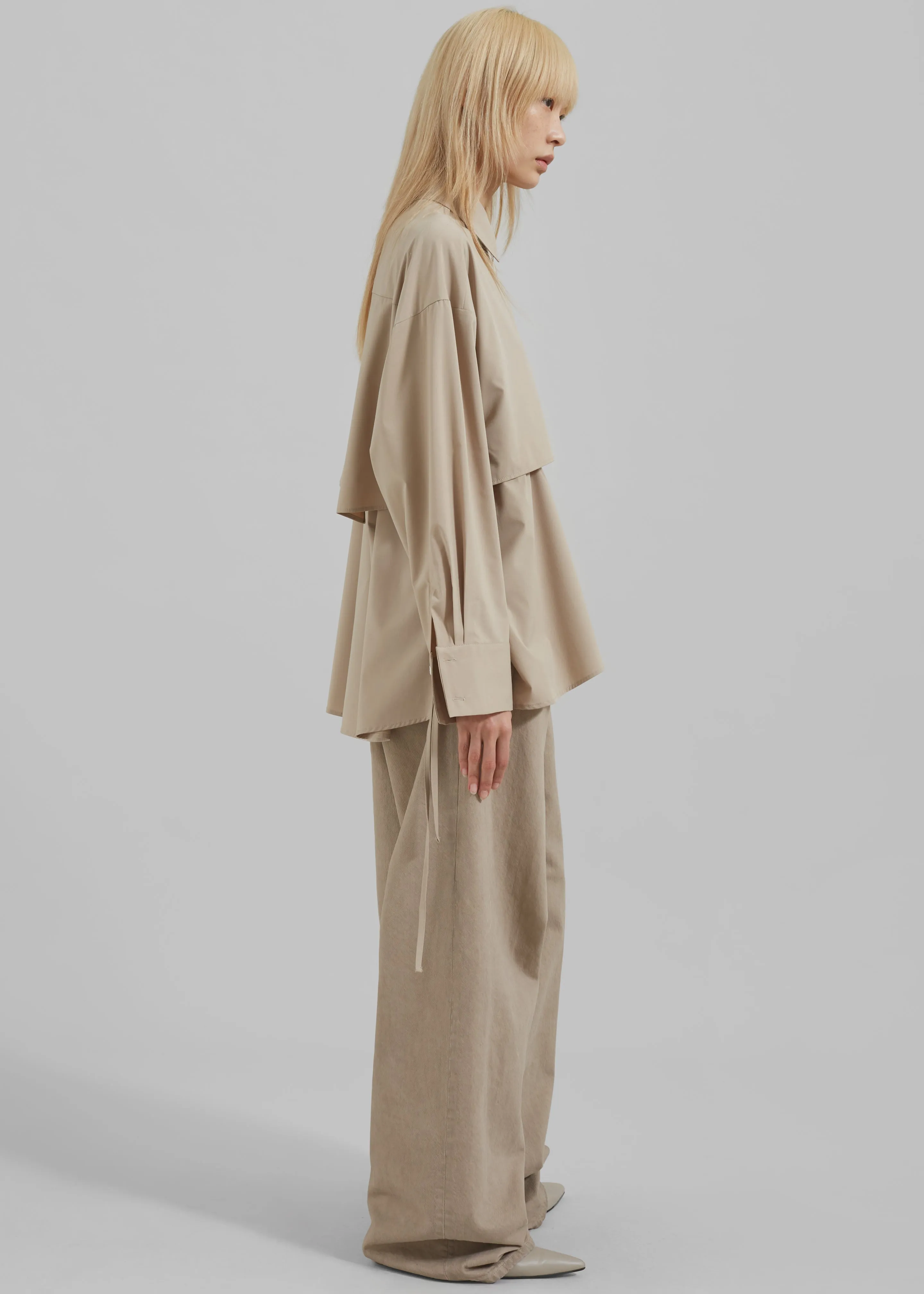 Haikure Bethany Jeans - Beige sold by Frankie Shop product image thumbnail 5