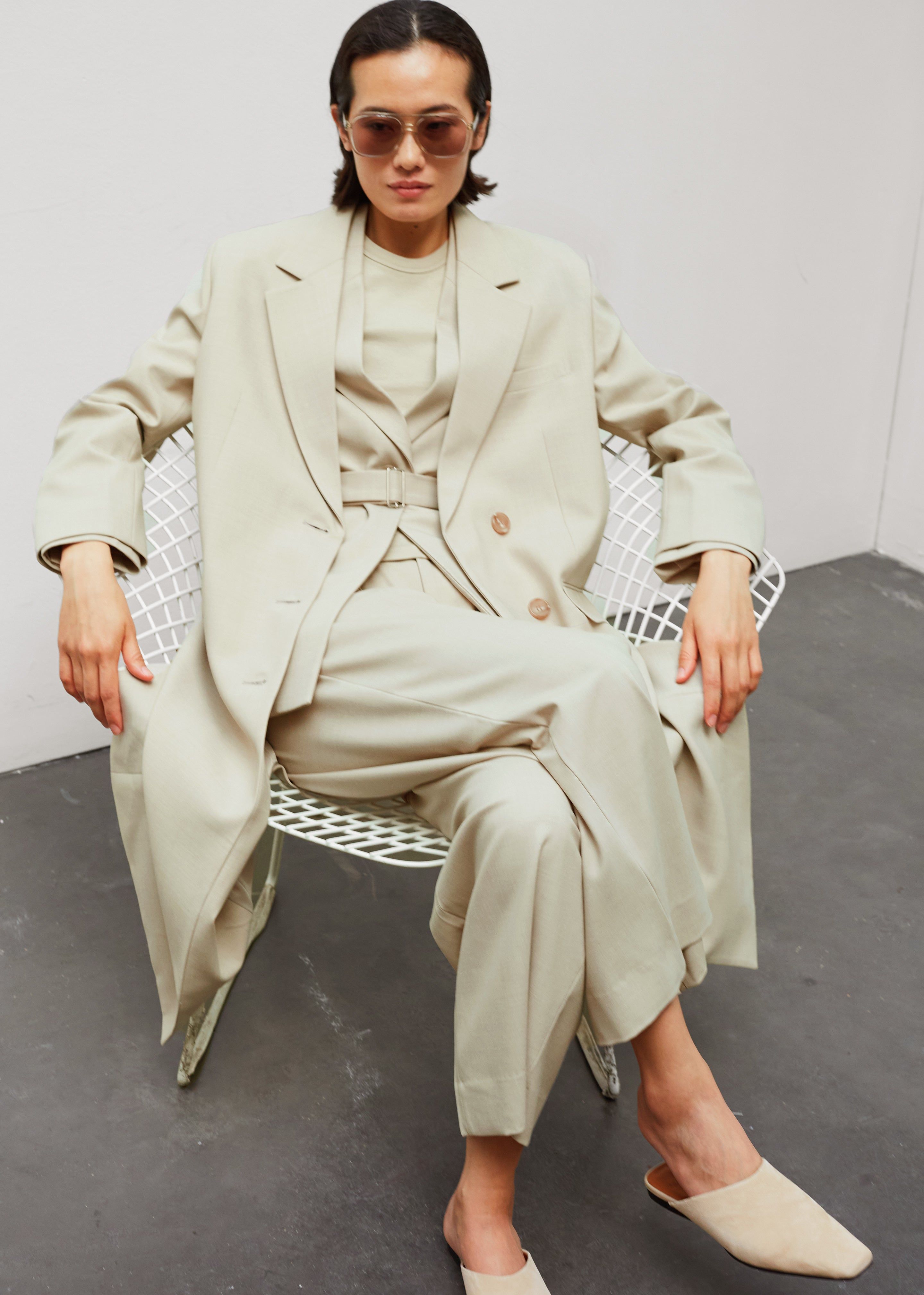 Aliye Coat - Beige sold by Frankie Shop product image thumbnail 4