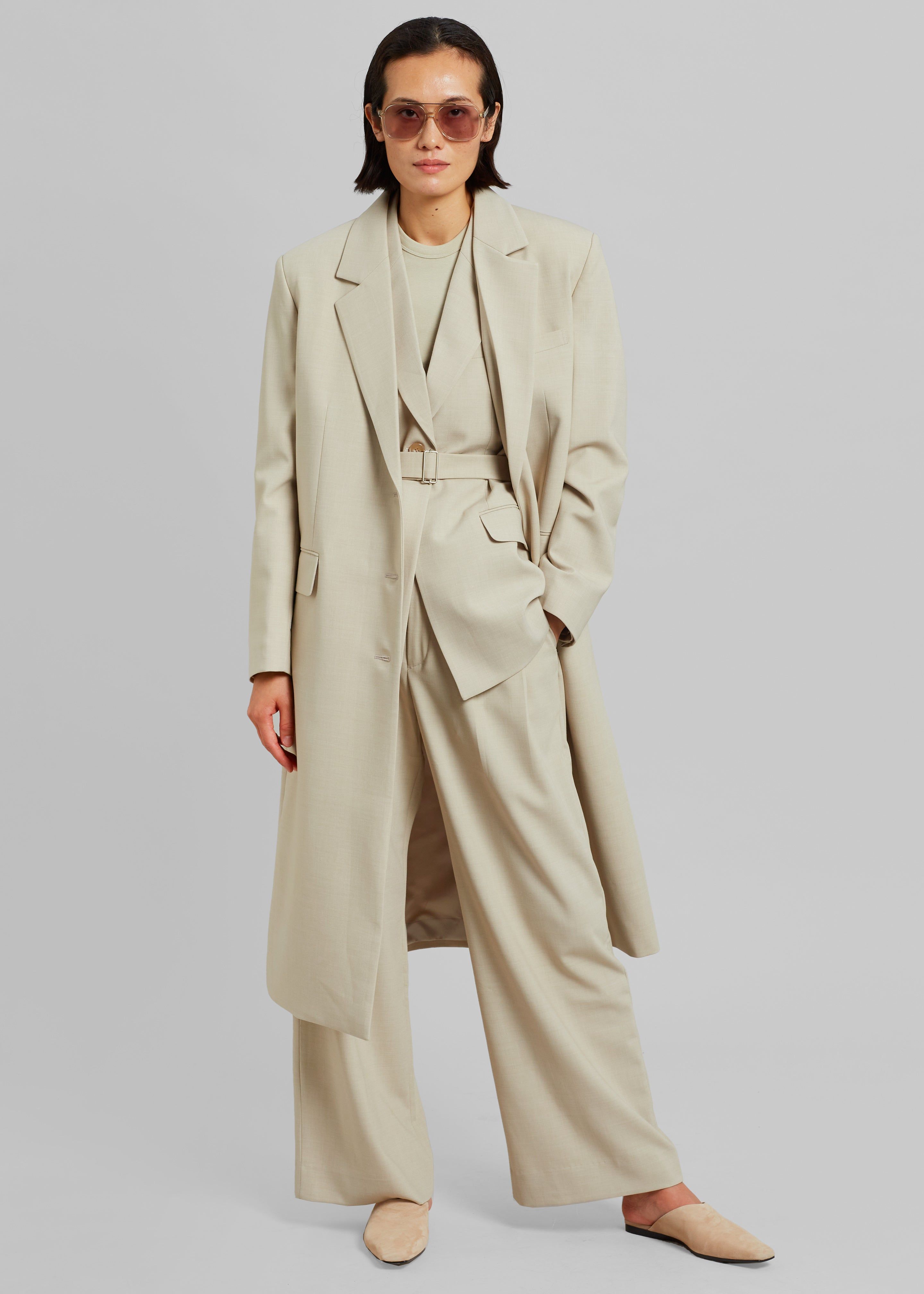 Aliye Coat - Beige sold by Frankie Shop product image thumbnail 3