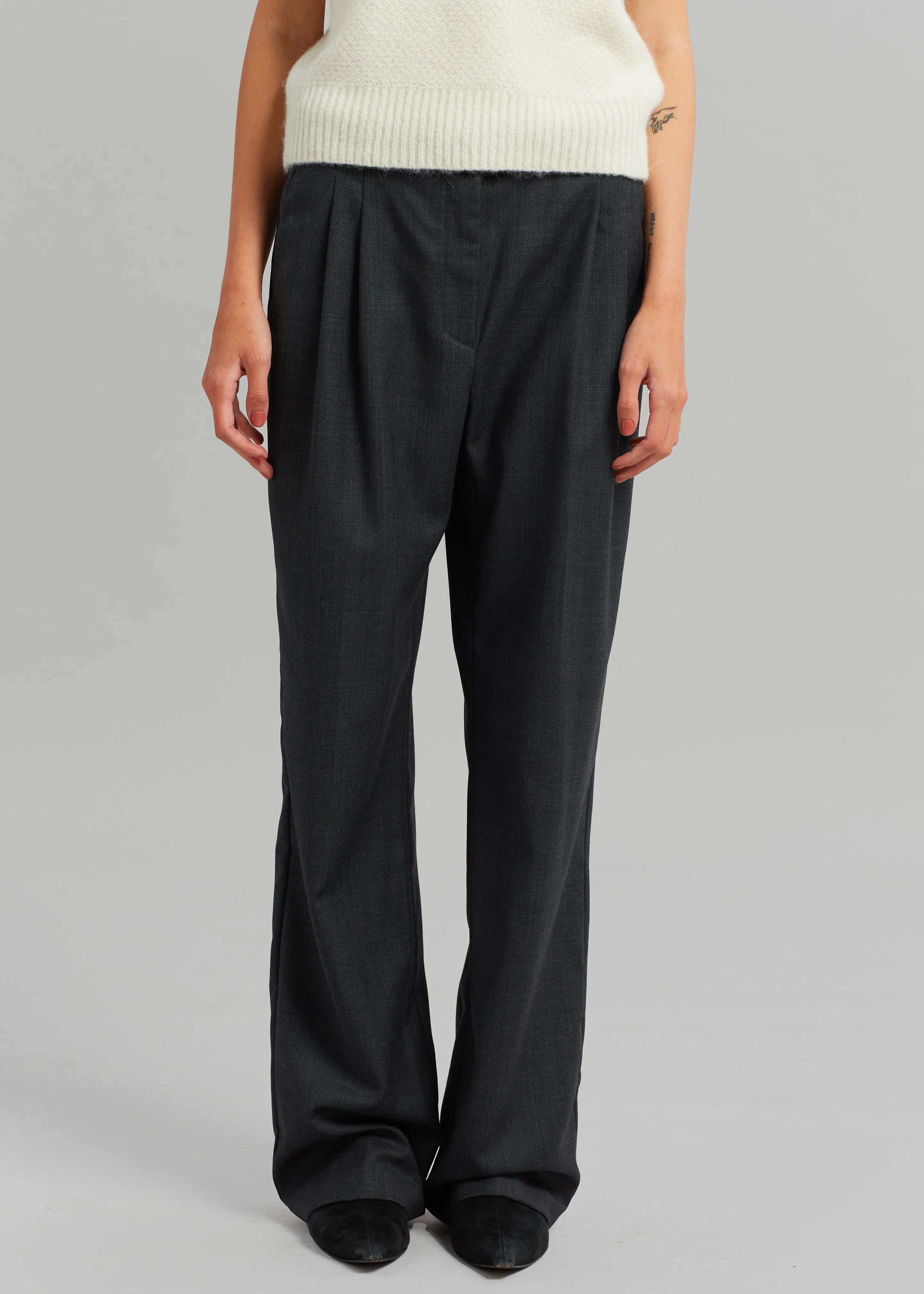 The Garment Princeton Pleat Pants - Grey sold by Frankie Shop product image thumbnail 2