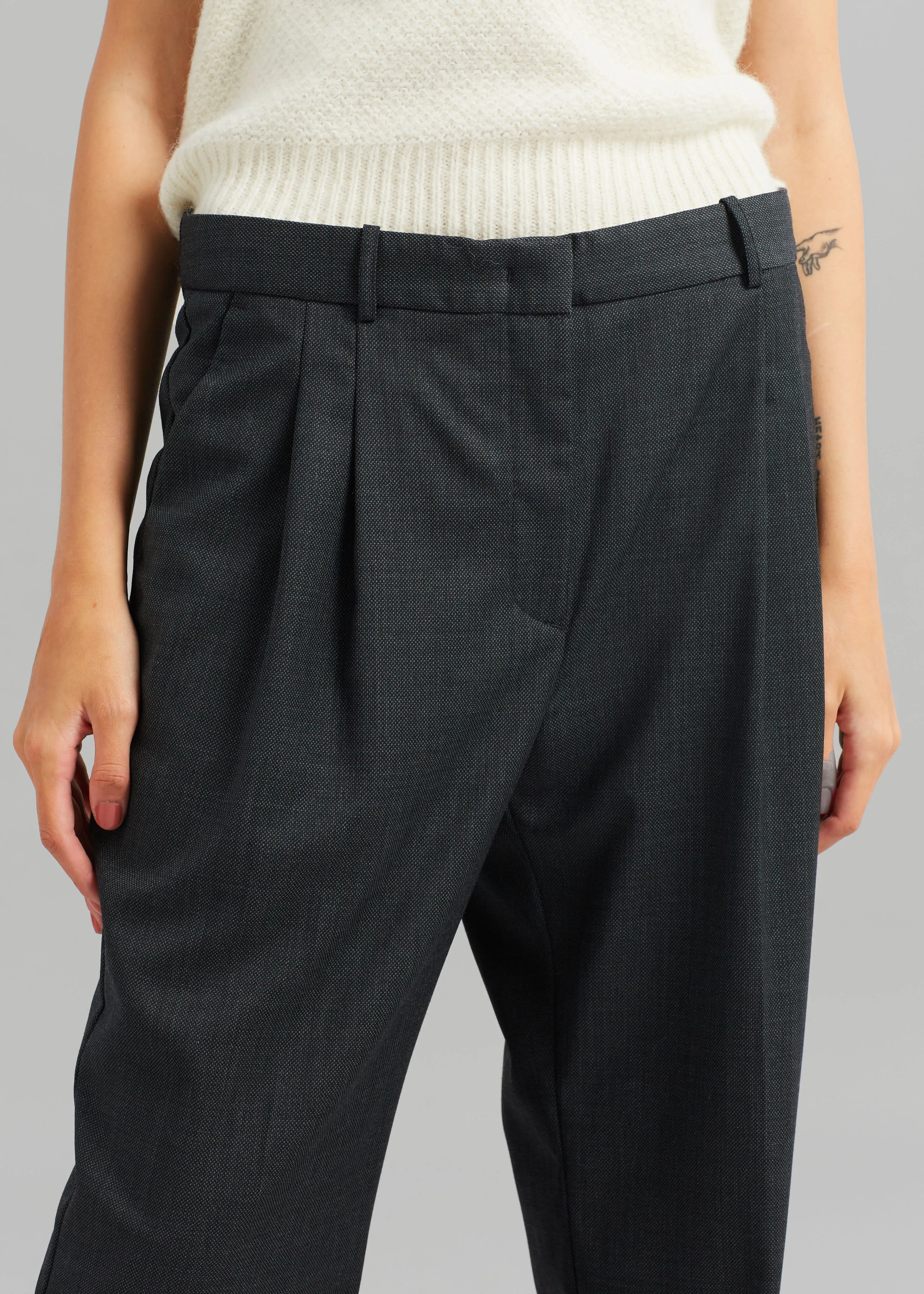 The Garment Princeton Pleat Pants - Grey sold by Frankie Shop product image thumbnail 4