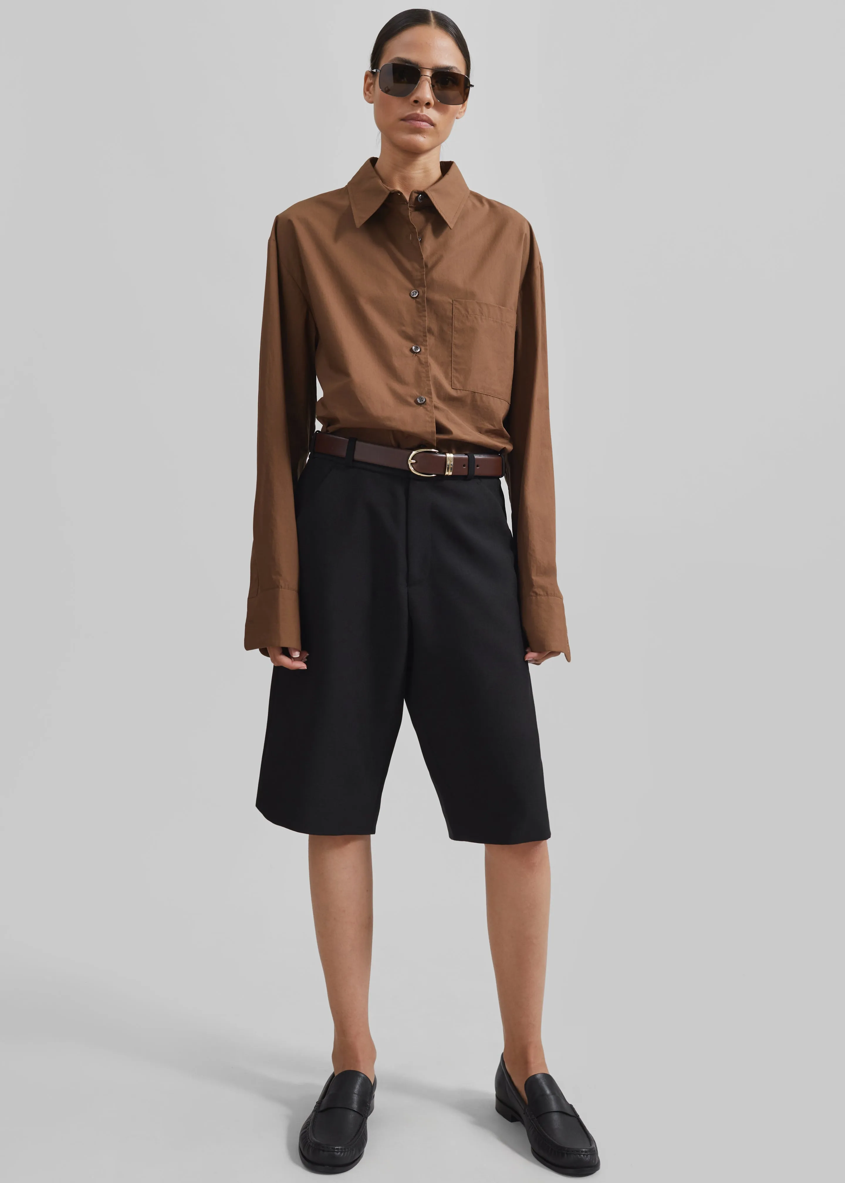Coperni Tailored Bermuda Shorts - Black sold by Frankie Shop
