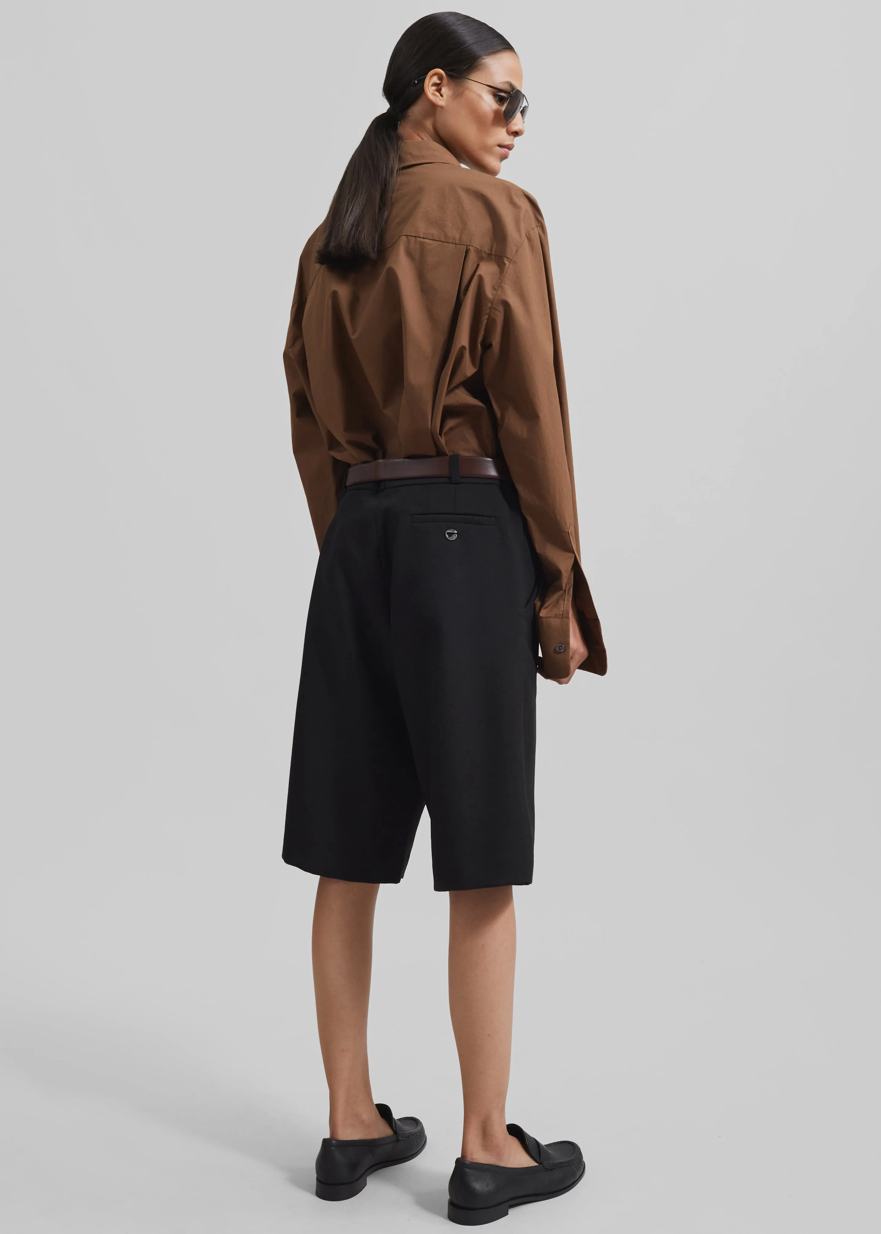 Coperni Tailored Bermuda Shorts - Black sold by Frankie Shop product image thumbnail 5