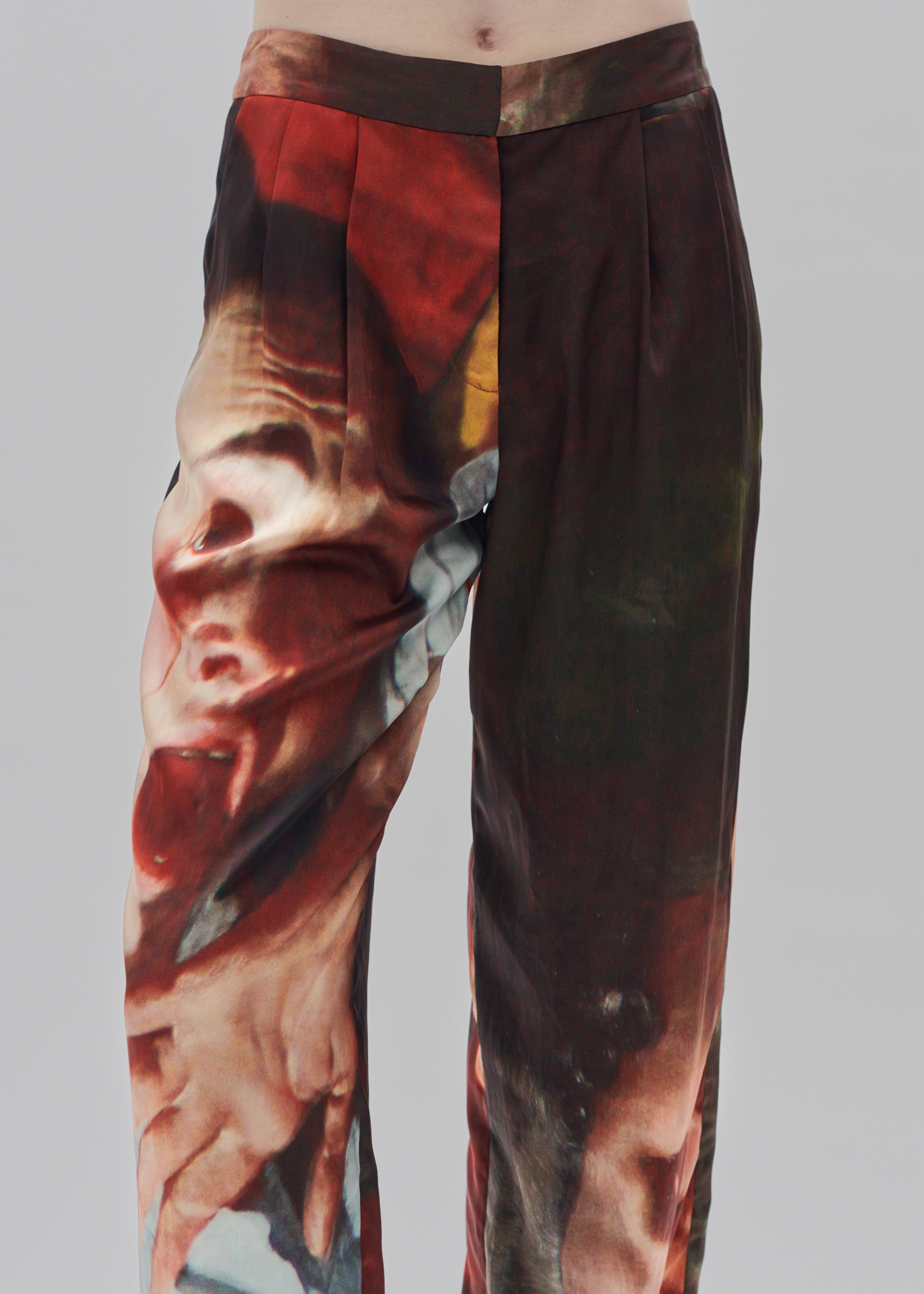 Puppets And Puppets Rose Double Pleated Pants - Traversi sold by Frankie Shop product image thumbnail 3