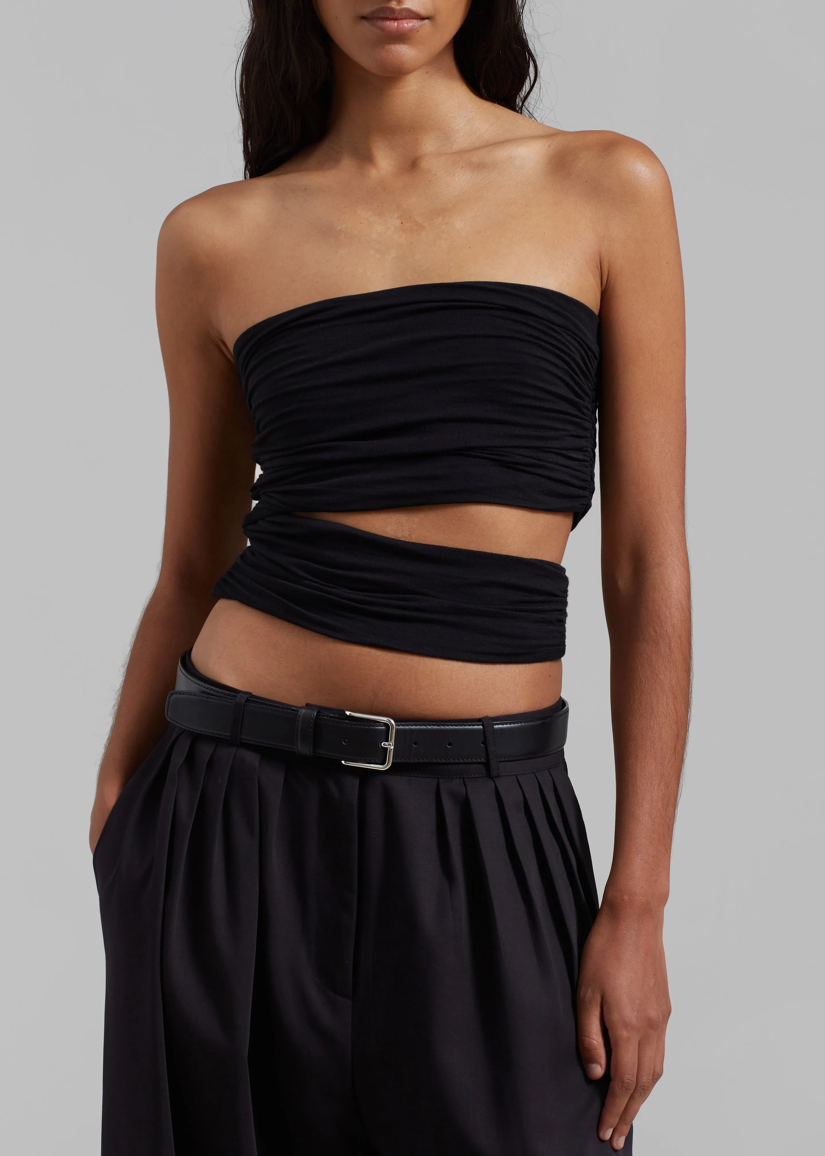 Elena Tube Top - Black sold by Frankie Shop product image thumbnail 4