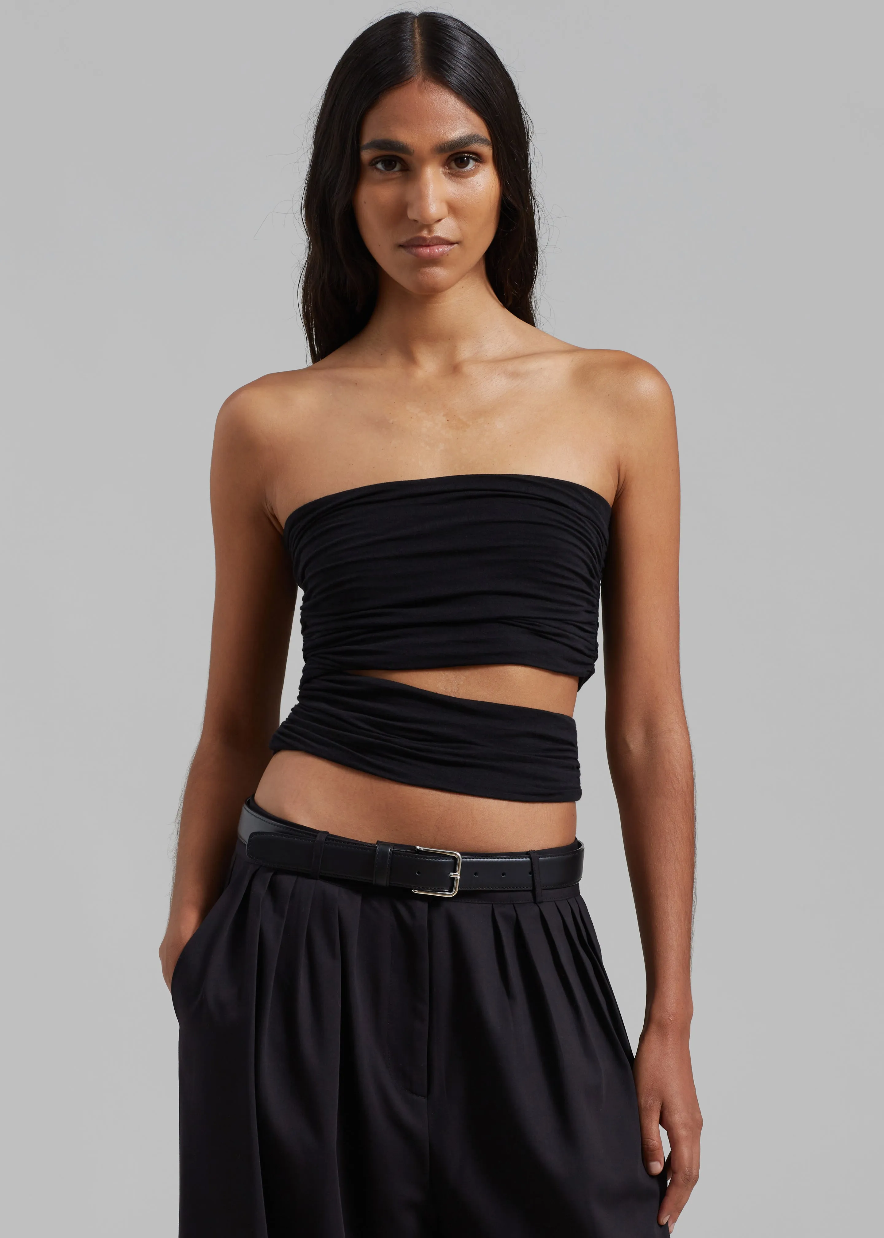 Elena Tube Top - Black sold by Frankie Shop product image thumbnail 3