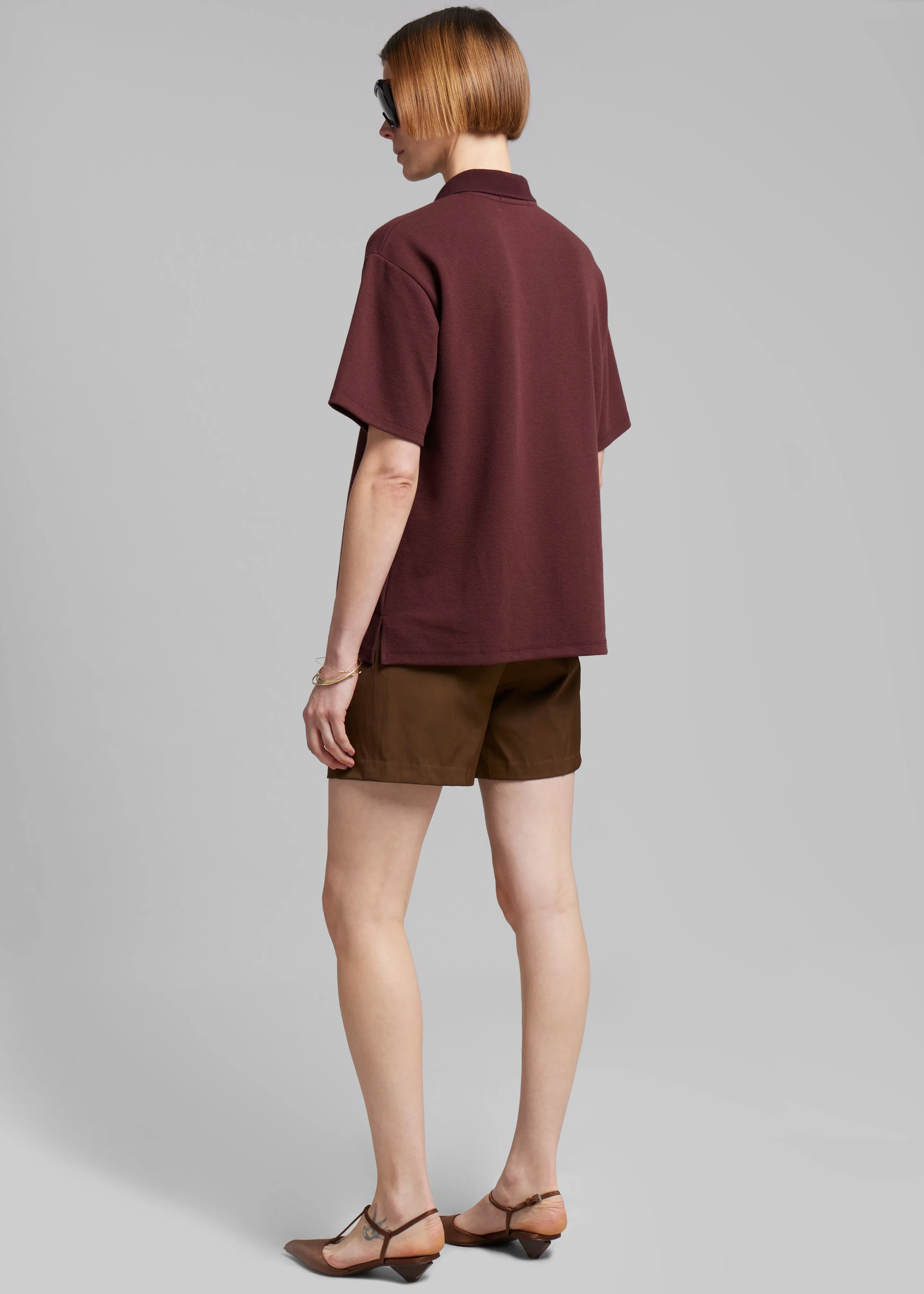 Liz Shorts - Brown sold by Frankie Shop product image thumbnail 5