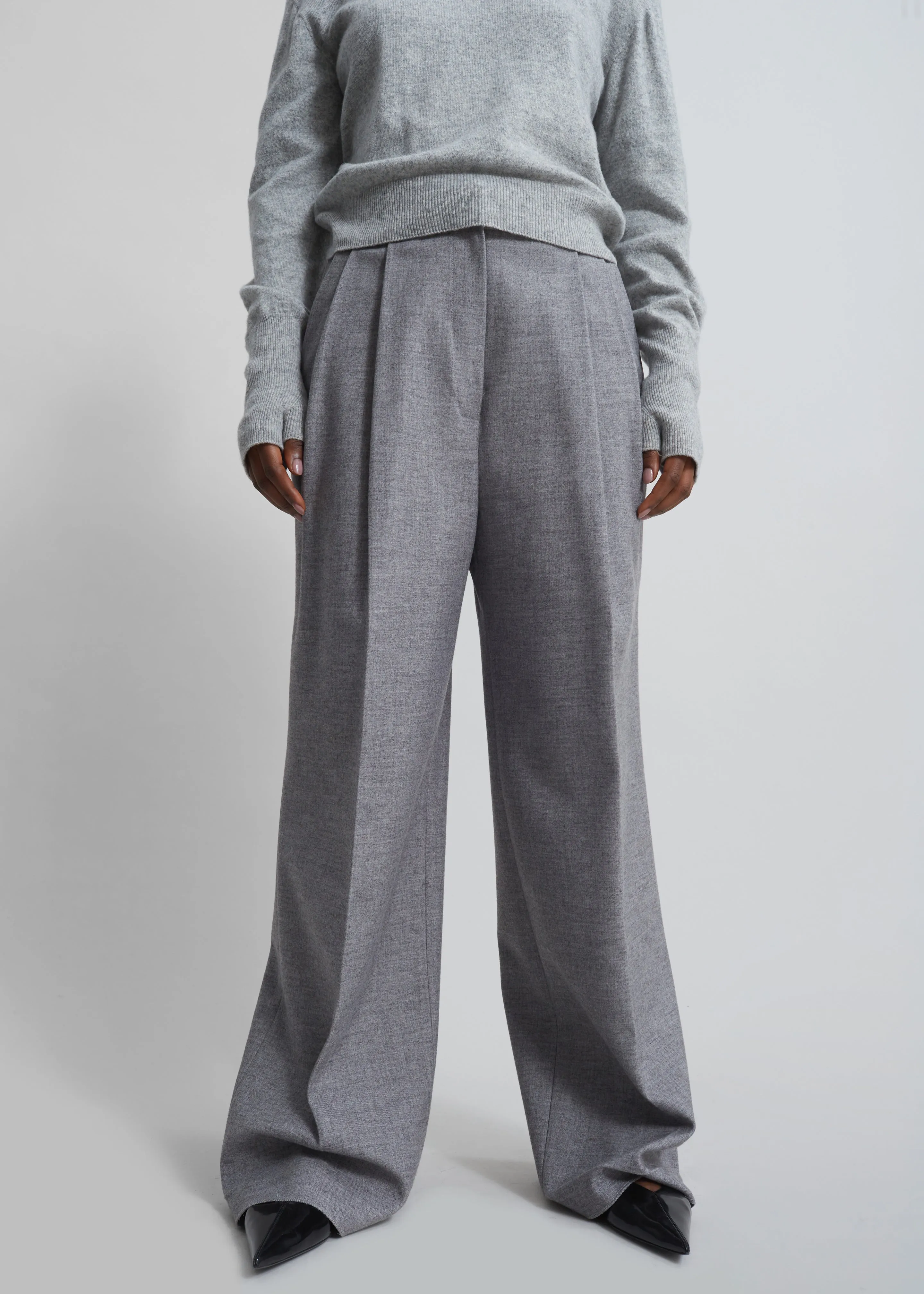 Lilah Trousers - Grey sold by Frankie Shop product image thumbnail 5