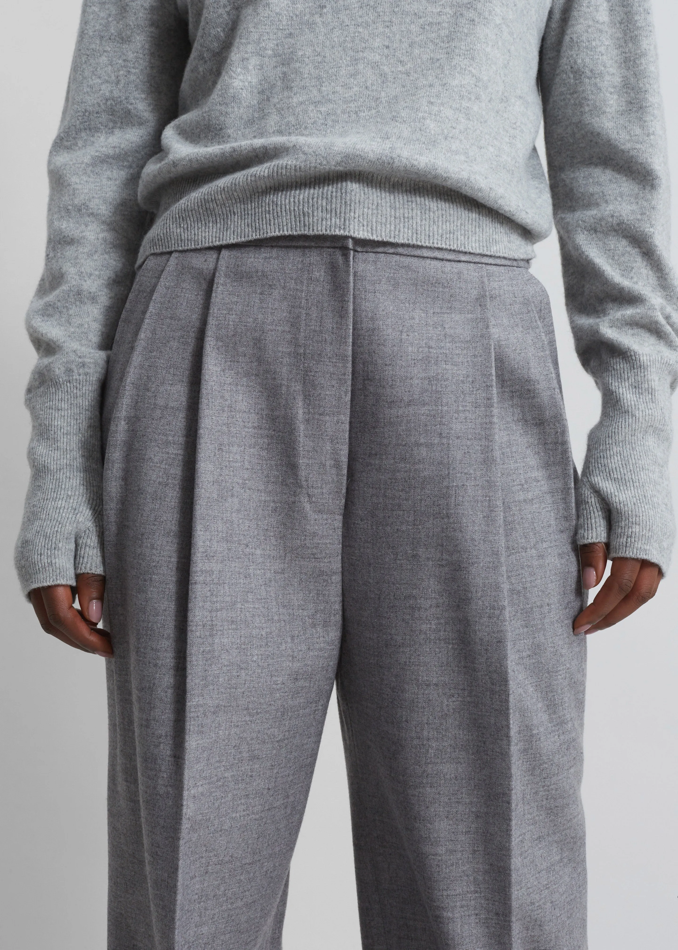 Lilah Trousers - Grey sold by Frankie Shop product image thumbnail 4