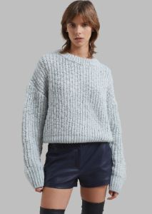 Amomento Round Neck Pullover - Mint sold by Frankie Shop