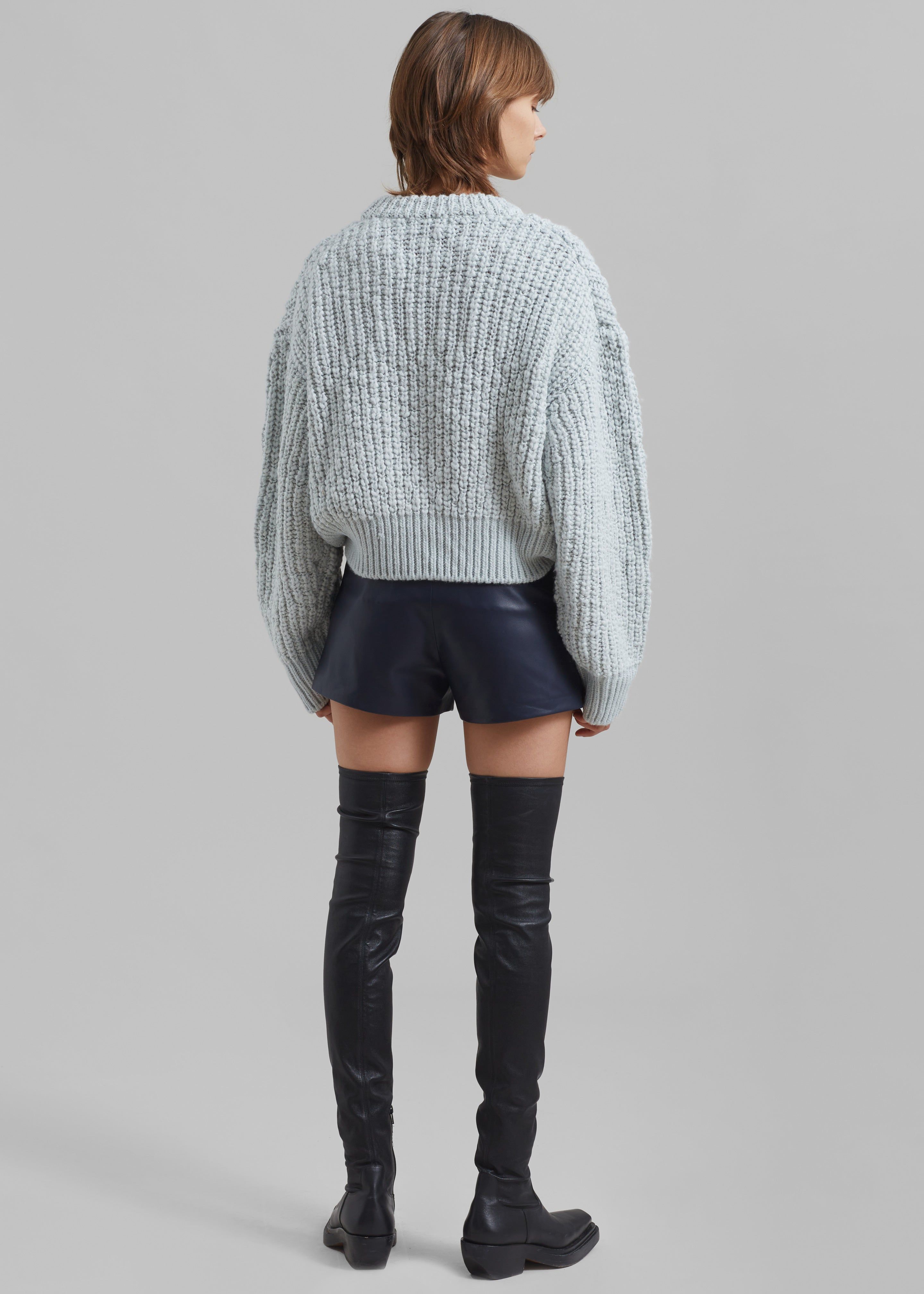 Amomento Alpaca Crop Pullover - Mint sold by Frankie Shop product image thumbnail 6