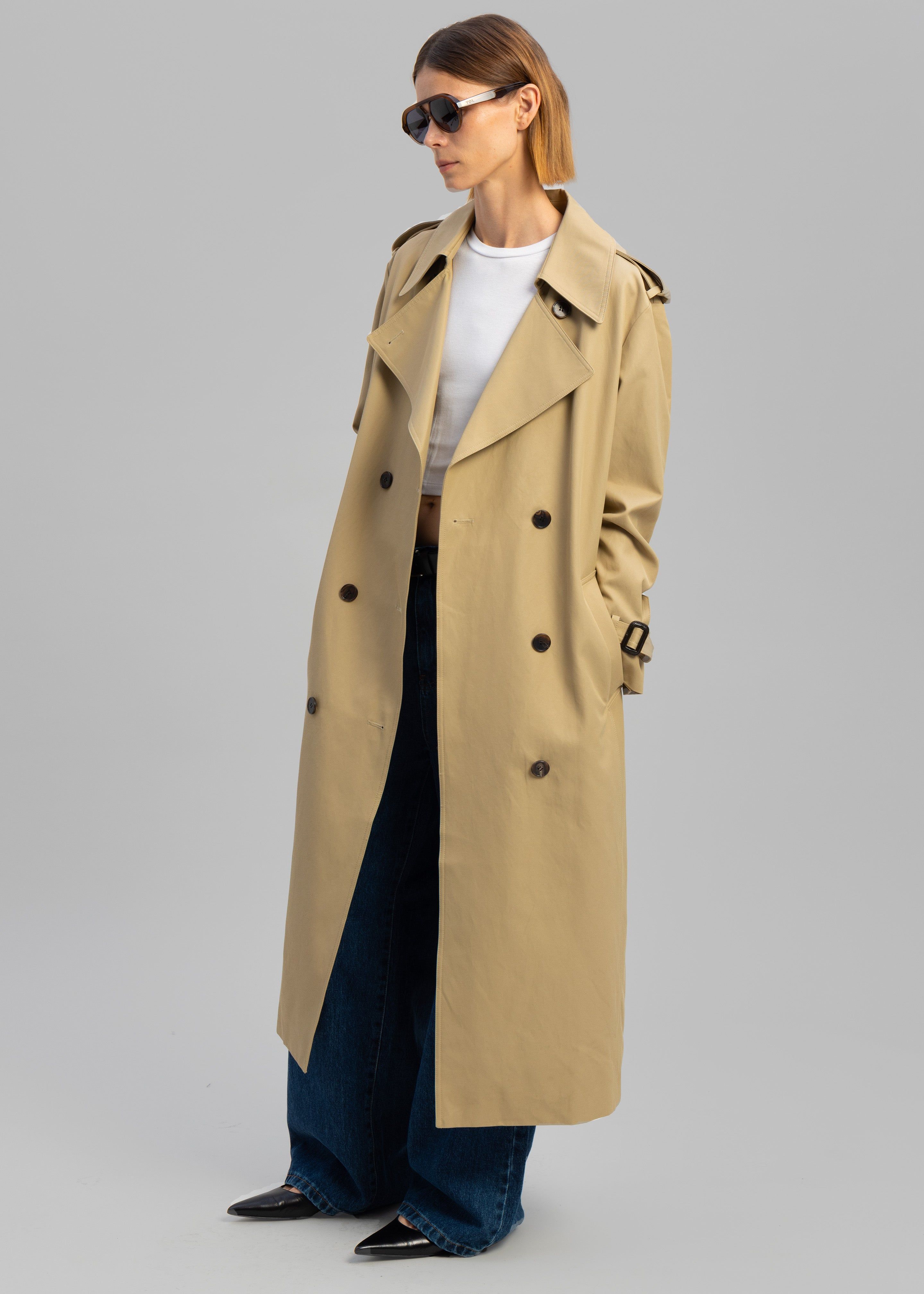 Rosanna Trench Coat - Beige sold by Frankie Shop product image thumbnail 4