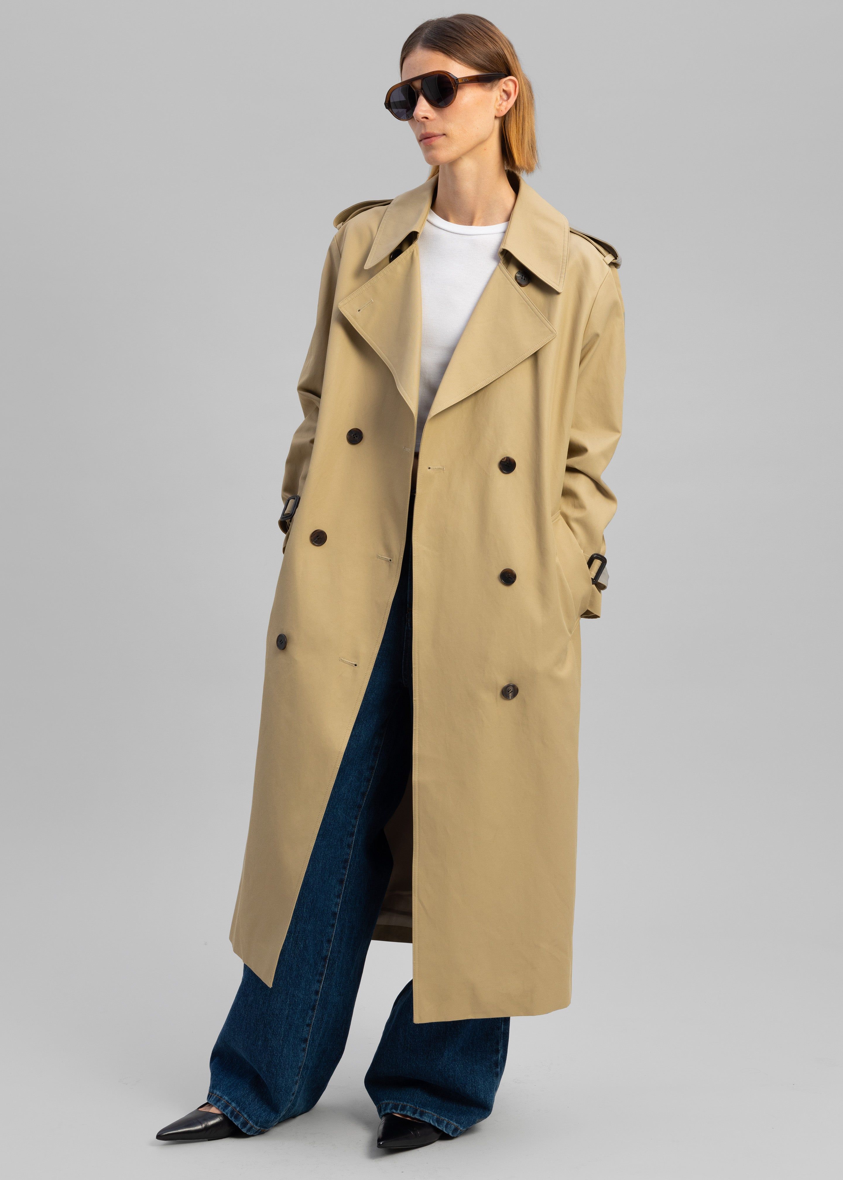 Rosanna Trench Coat - Beige sold by Frankie Shop product image thumbnail 7
