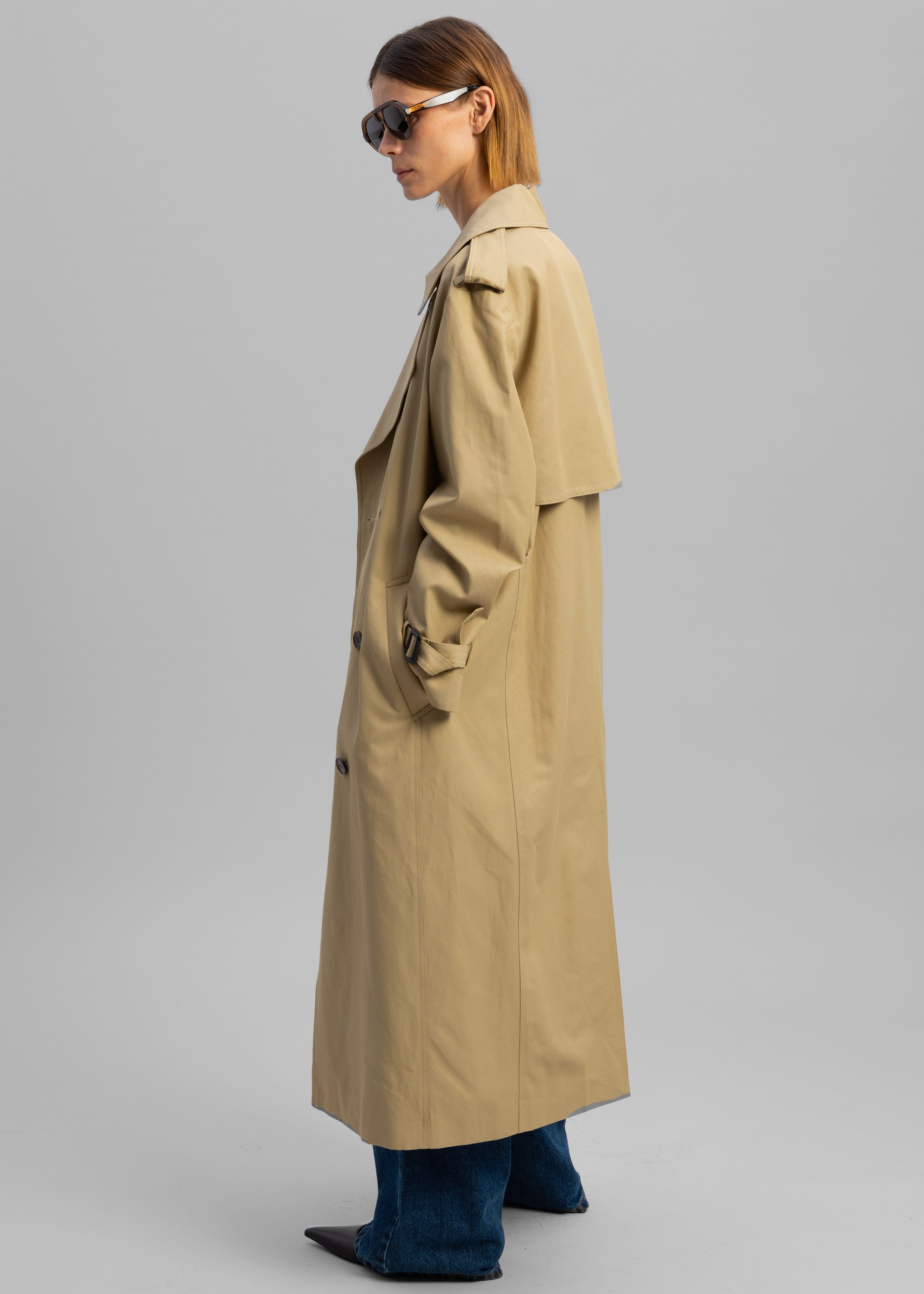Rosanna Trench Coat - Beige sold by Frankie Shop product image thumbnail 3