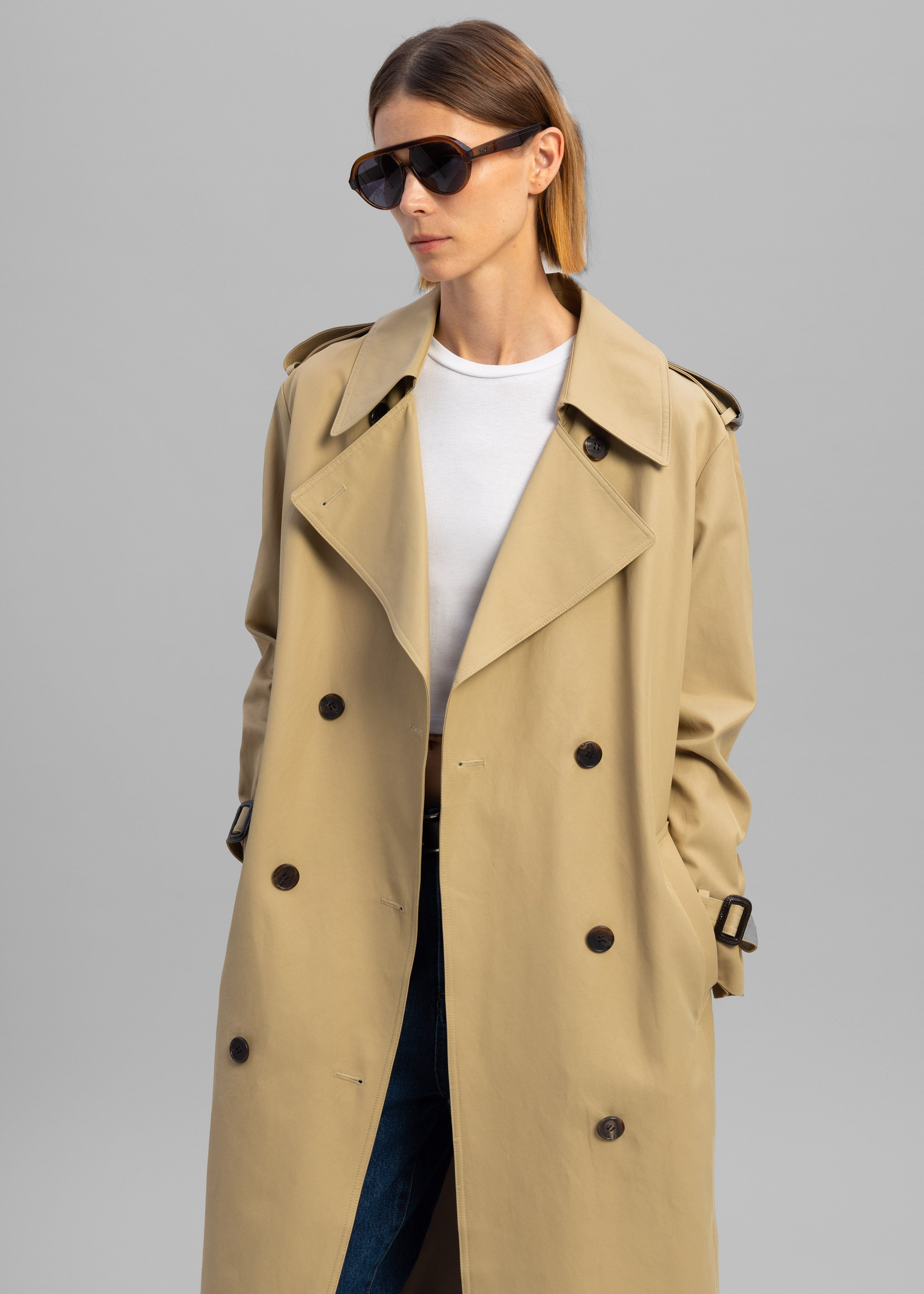 Rosanna Trench Coat - Beige sold by Frankie Shop product image thumbnail 2