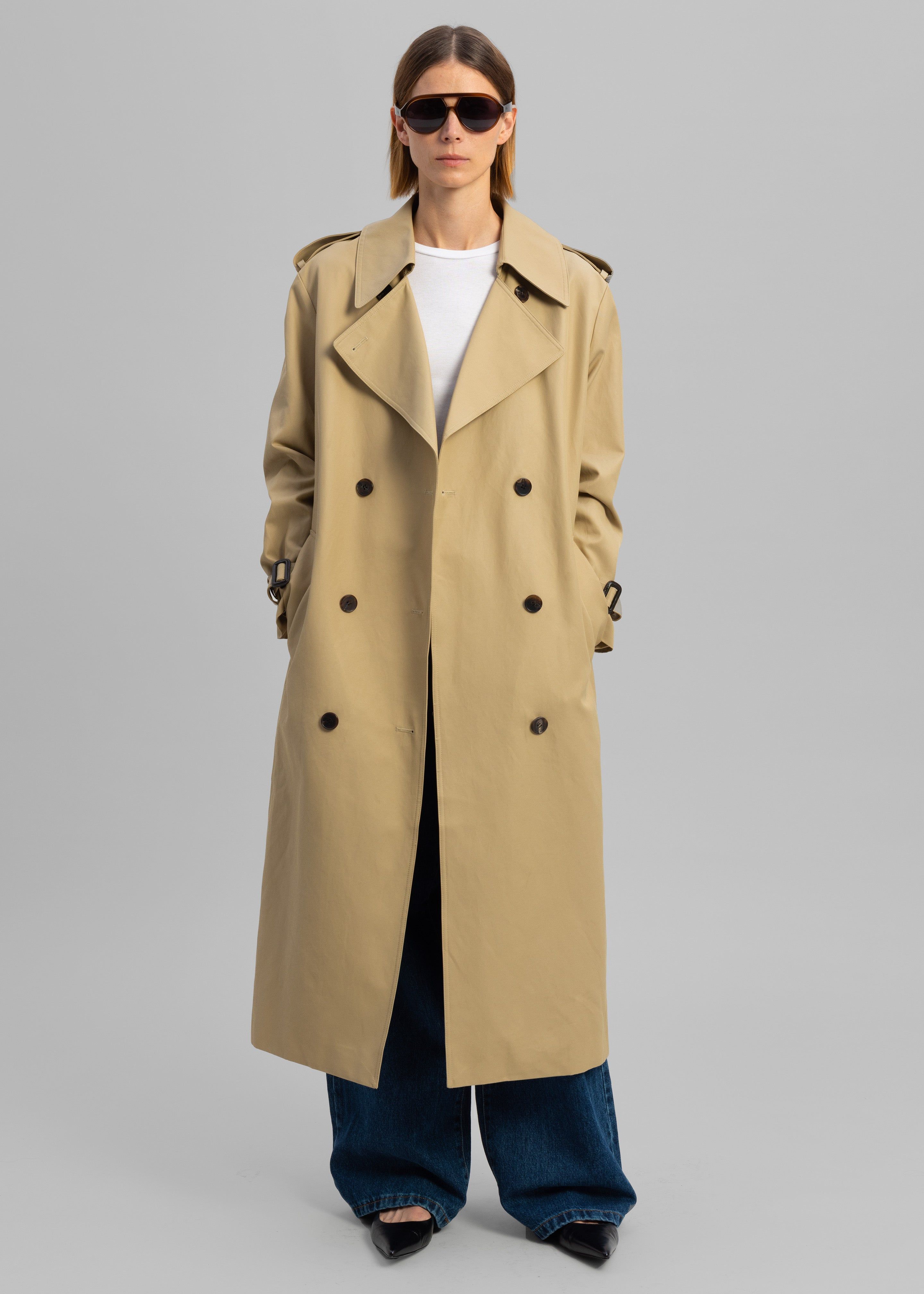 Rosanna Trench Coat - Beige sold by Frankie Shop product image thumbnail 6