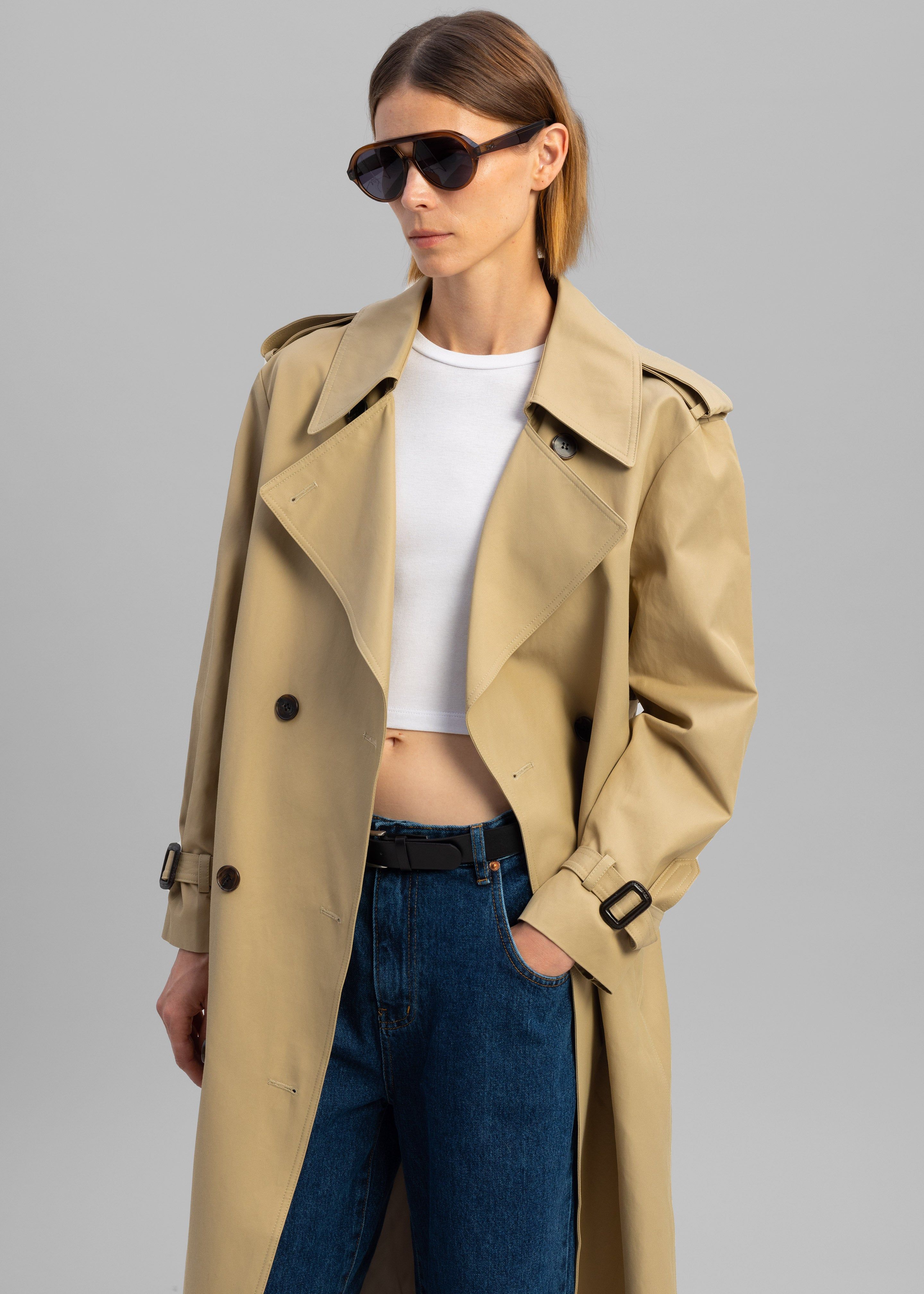 Rosanna Trench Coat - Beige sold by Frankie Shop product image thumbnail 5