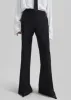 Maisie Bootcut Pants - Black sold by Frankie Shop