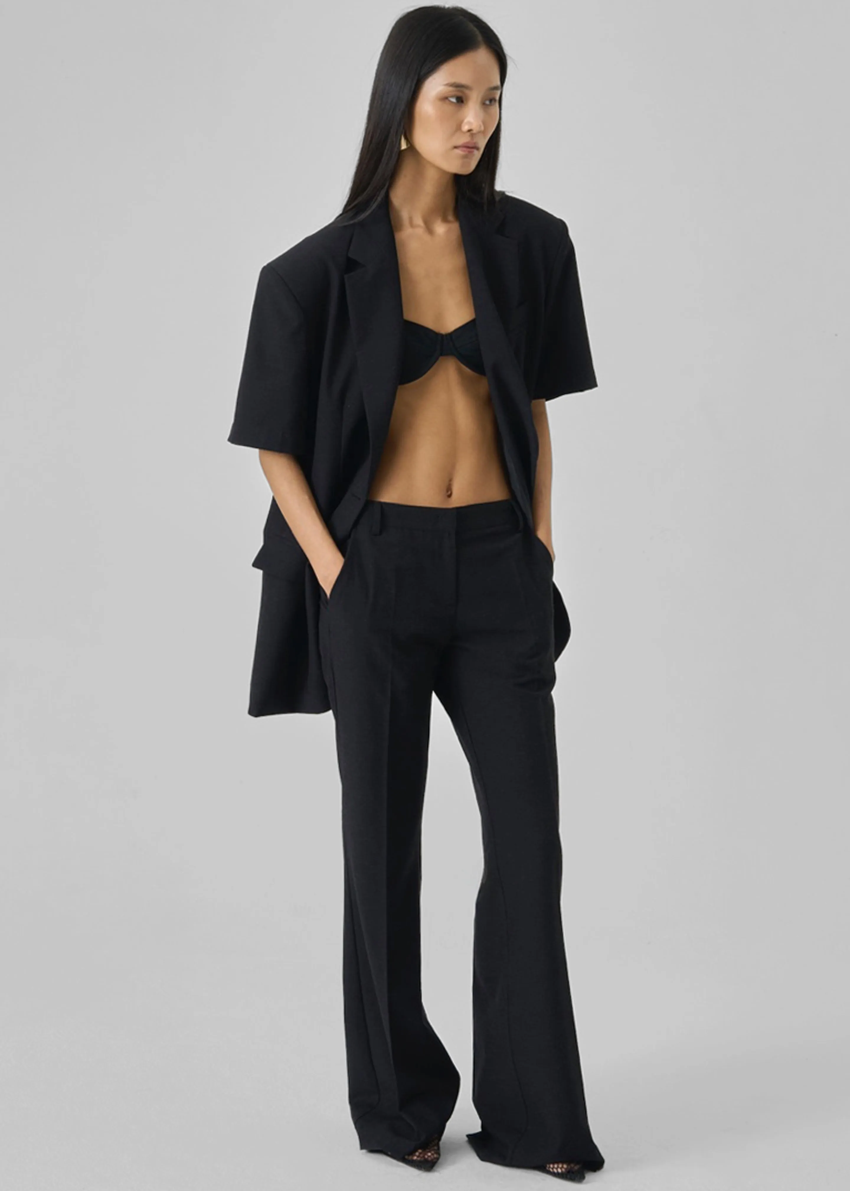 Maisie Bootcut Pants - Black sold by Frankie Shop product image thumbnail 2